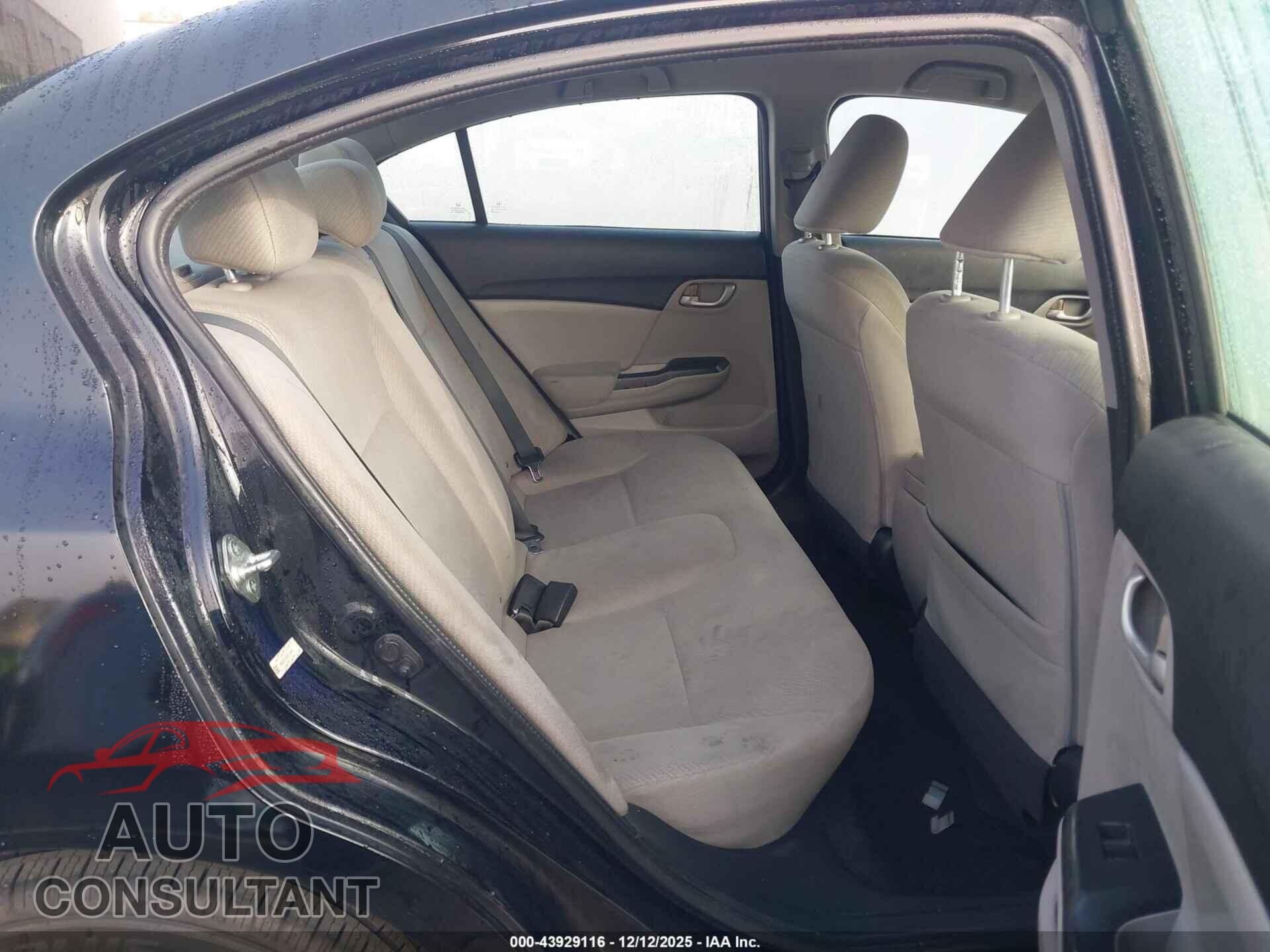 HONDA CIVIC 2013 - 19XFB2F52DE213919