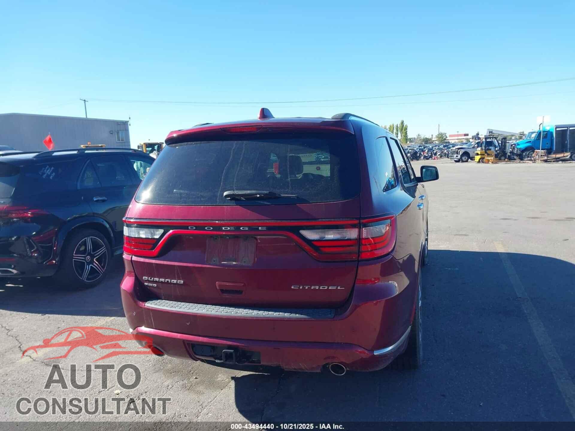 DODGE DURANGO 2017 - 1C4RDJEG2HC660011
