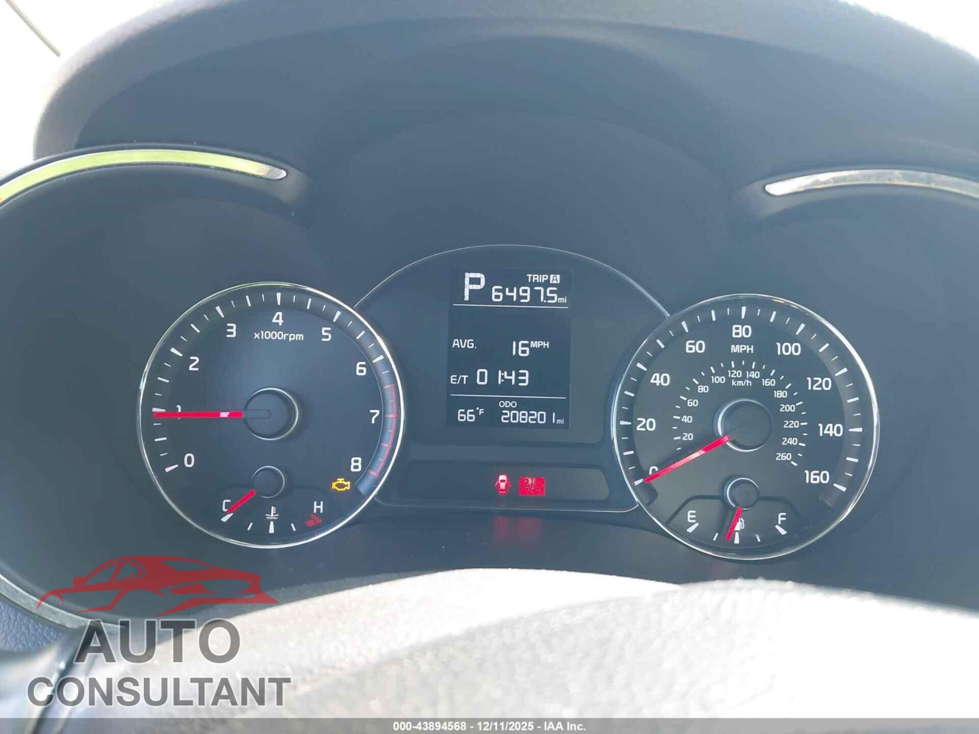 KIA FORTE 2017 - 3KPFK4A77HE136930