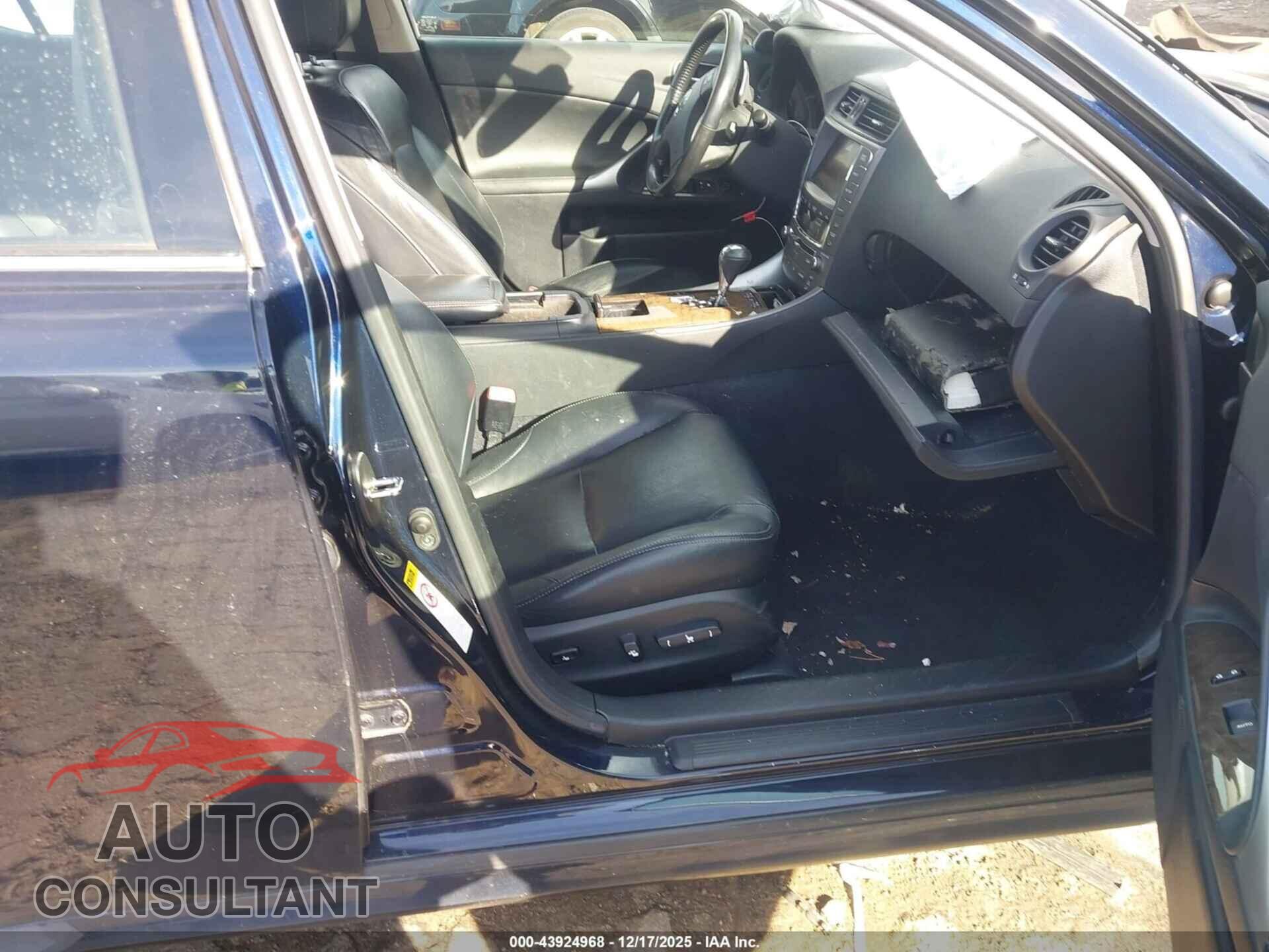 LEXUS IS 250 2010 - JTHBF5C22A5112349
