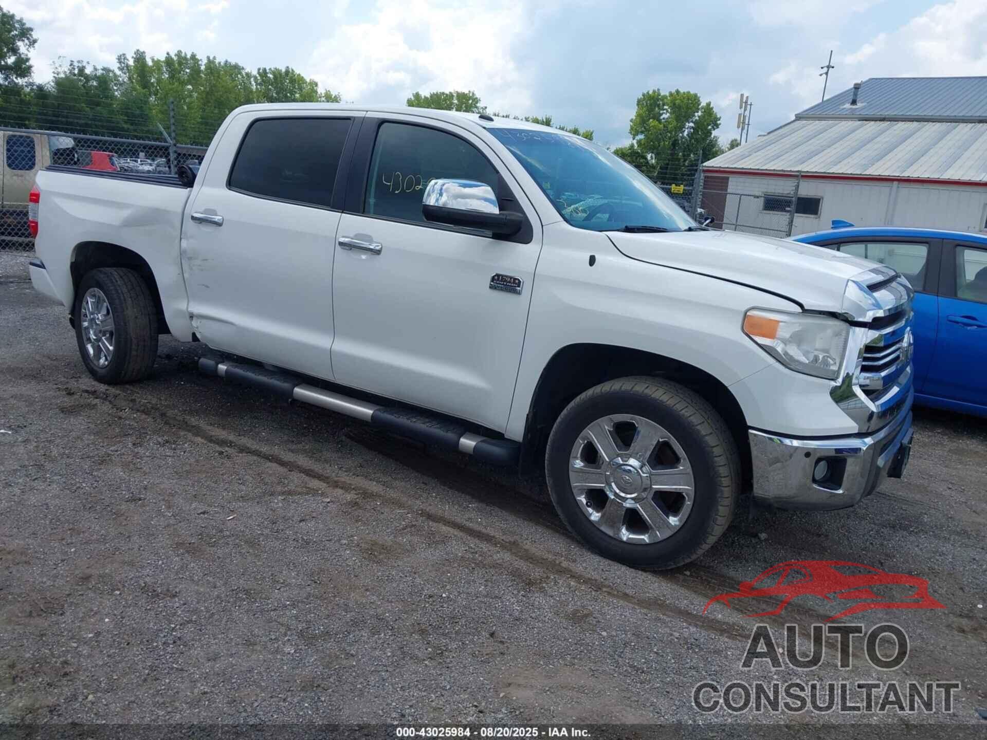 TOYOTA TUNDRA 2017 - 5TFAW5F17HX640533