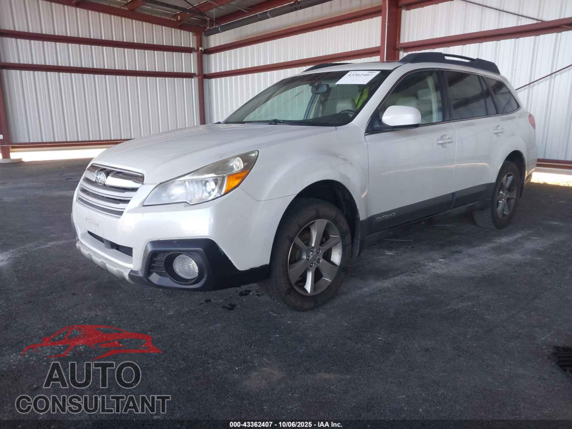 SUBARU OUTBACK 2014 - 4S4BRBLC8E3262219