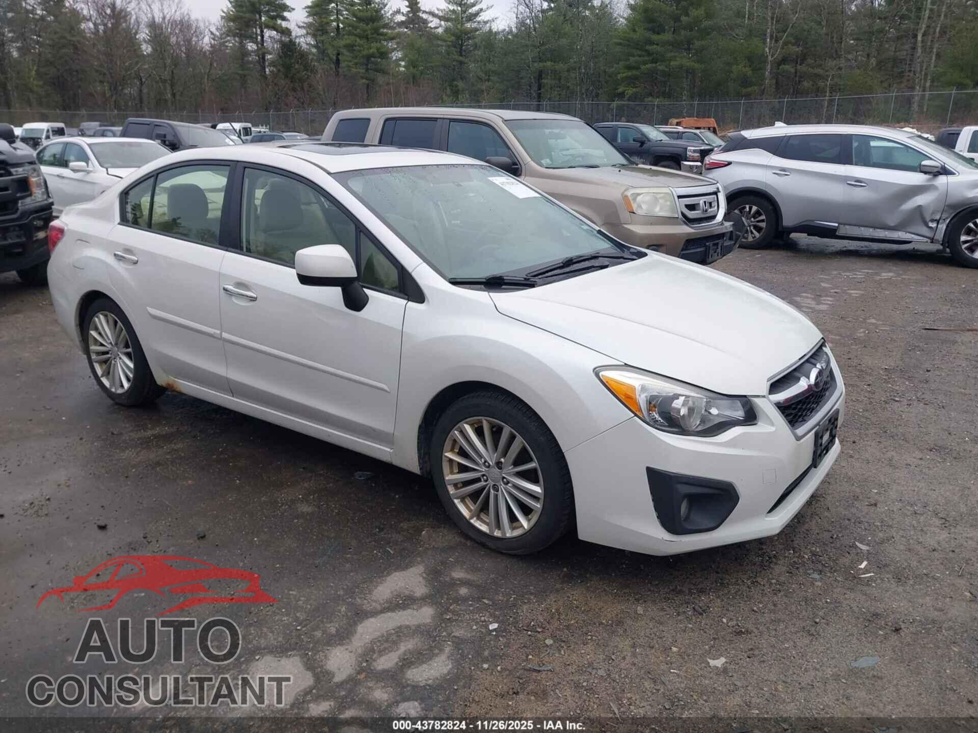 SUBARU IMPREZA 2013 - JF1GJAH62DH015493