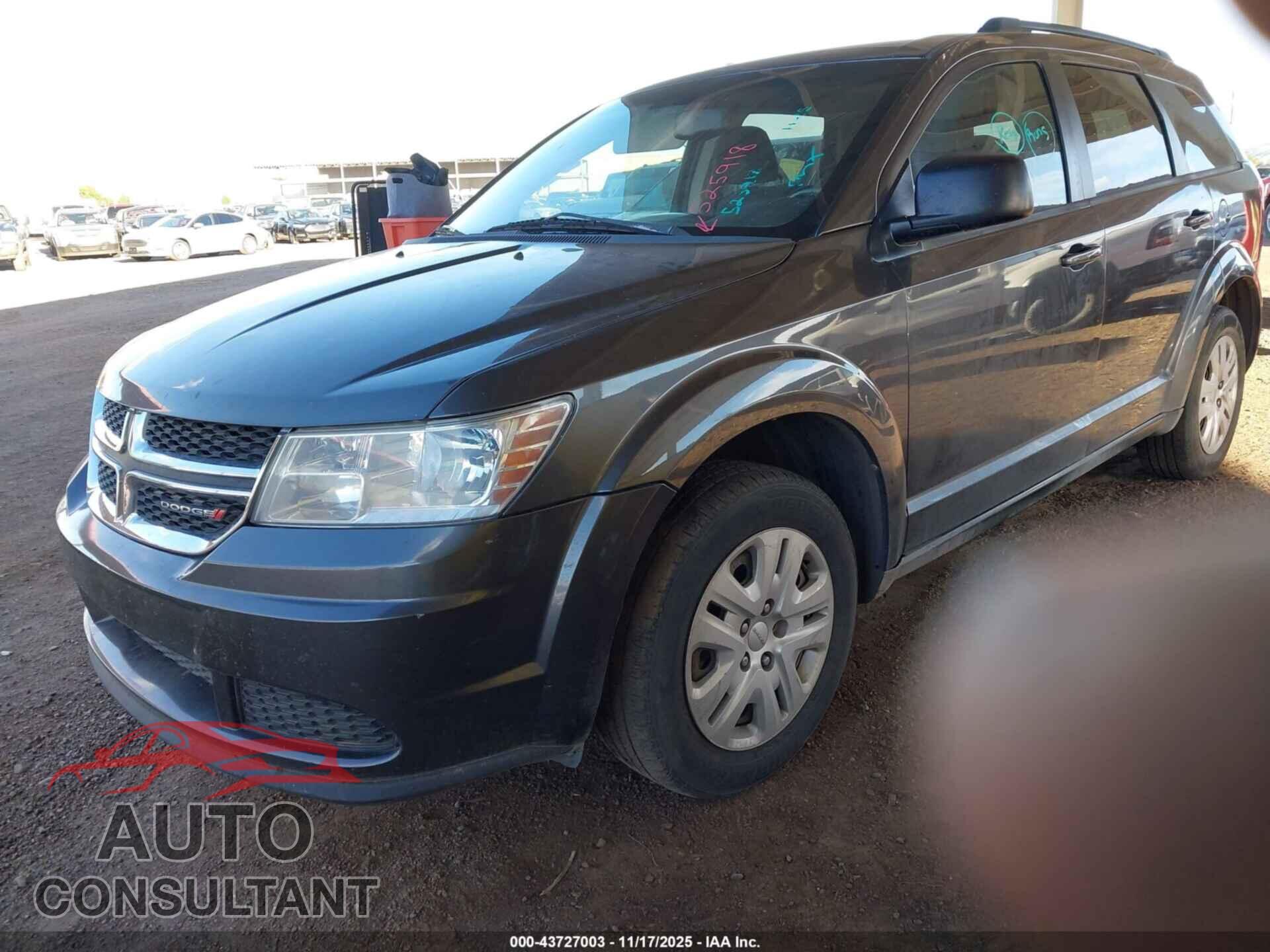 DODGE JOURNEY 2017 - 3C4PDCAB0HT525918