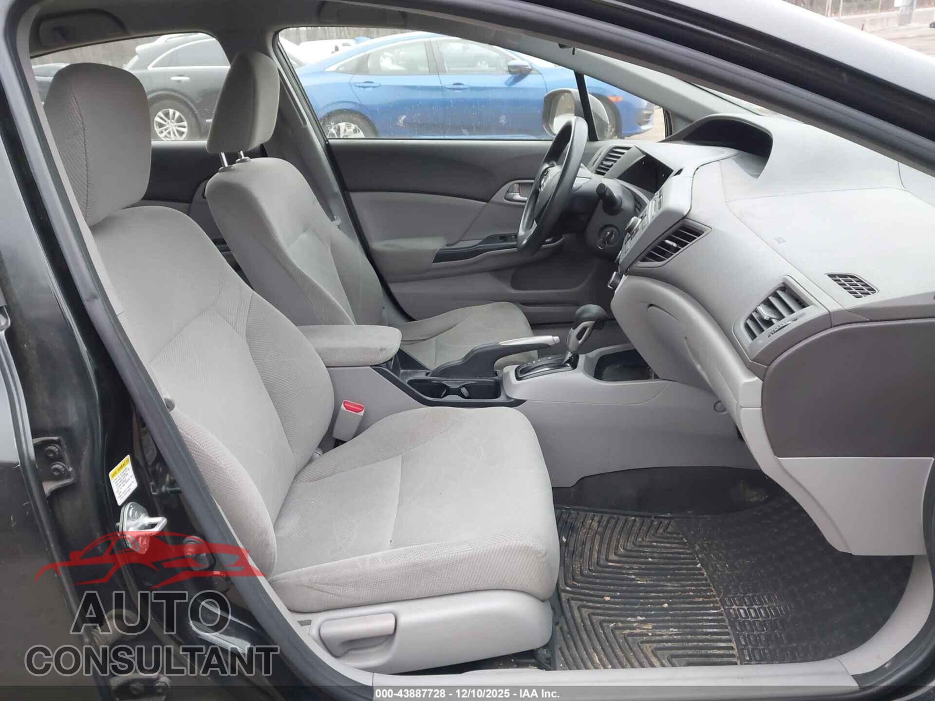 HONDA CIVIC 2012 - JHMFB2F57CS005626