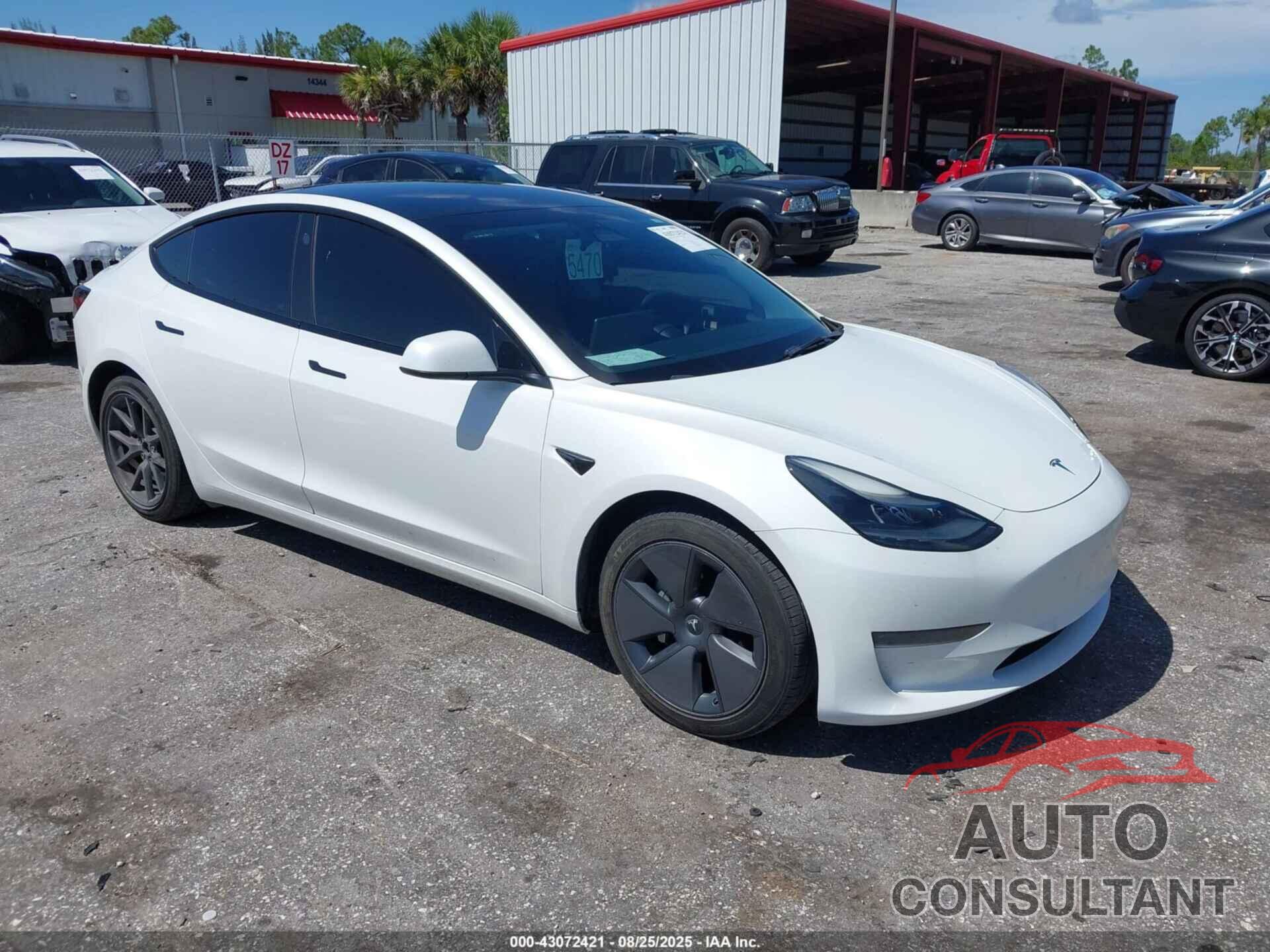 TESLA MODEL 3 2023 - 5YJ3E1EA6PF502075