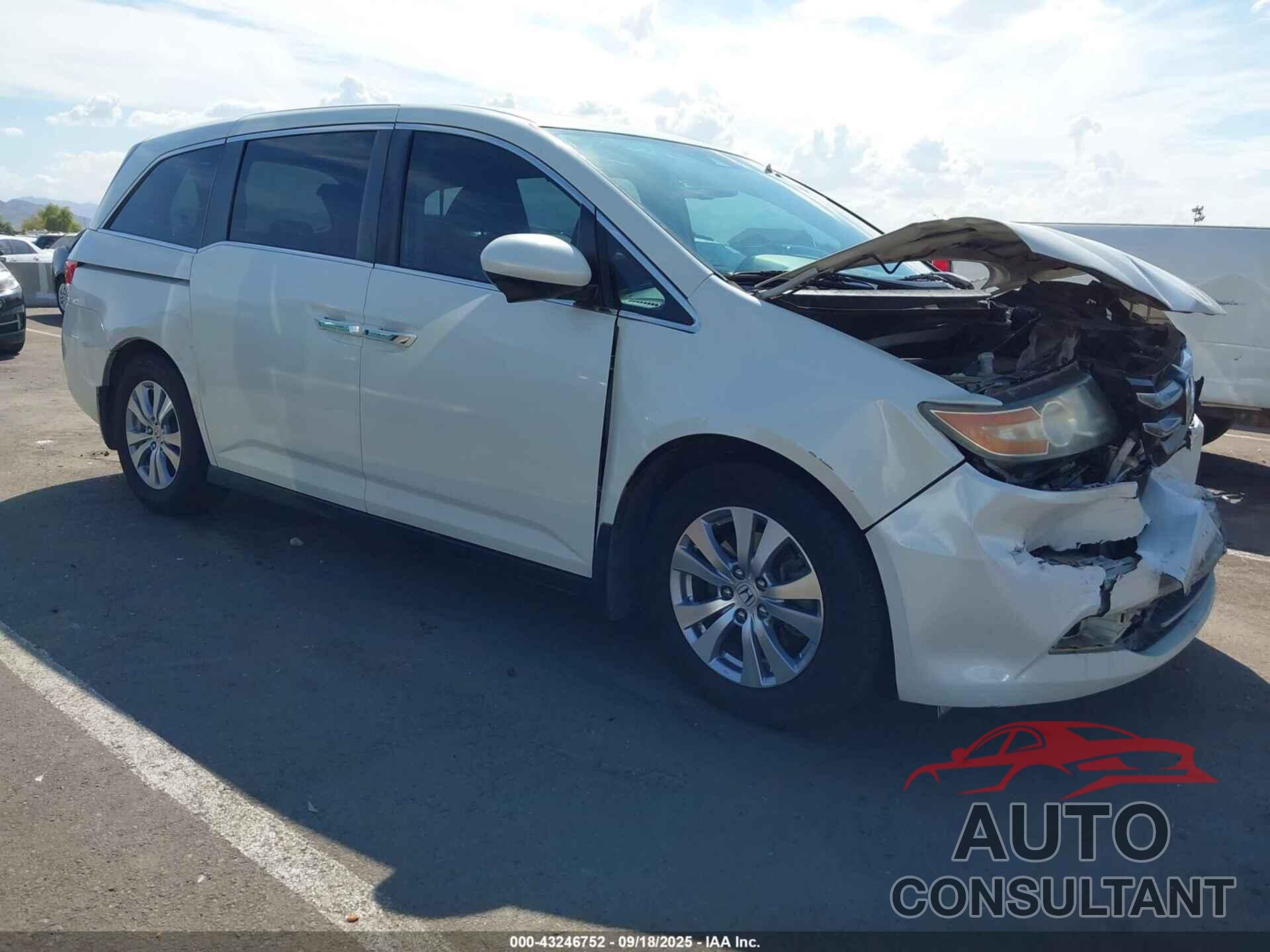 HONDA ODYSSEY 2016 - 5FNRL5H69GB040836