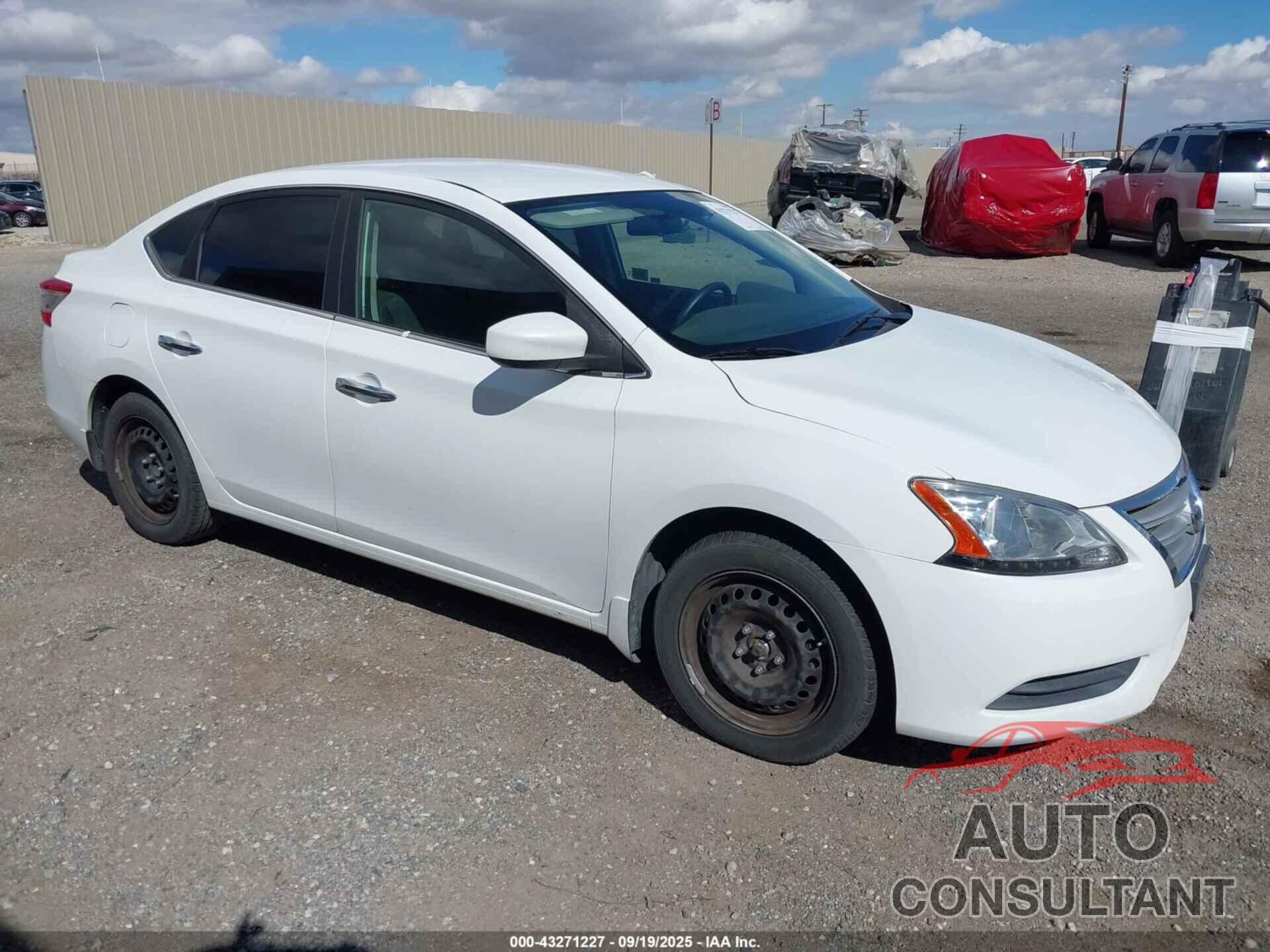 NISSAN SENTRA 2014 - 3N1AB7AP9EY254065