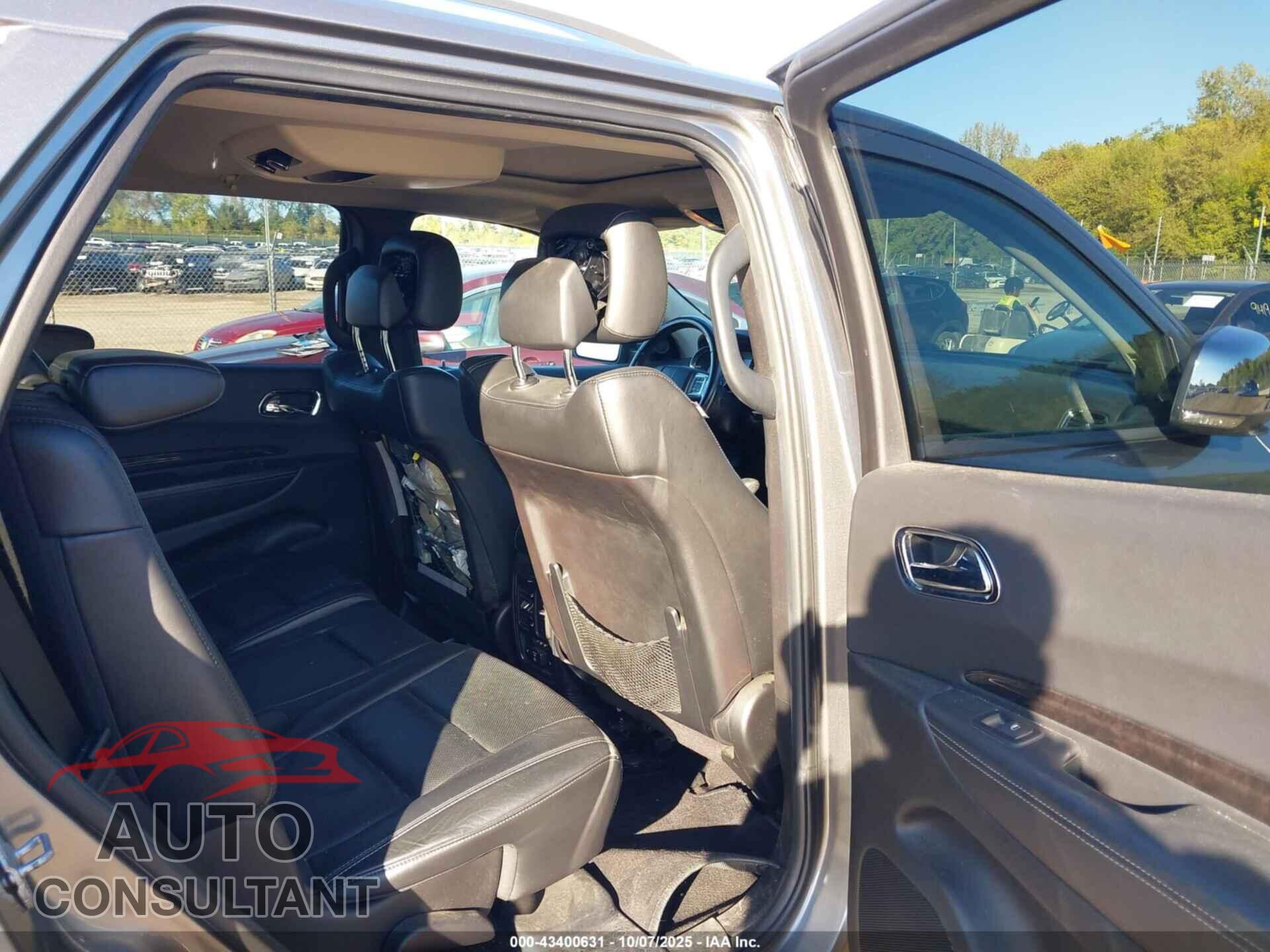 DODGE DURANGO 2011 - 1D4SE5GT4BC695157
