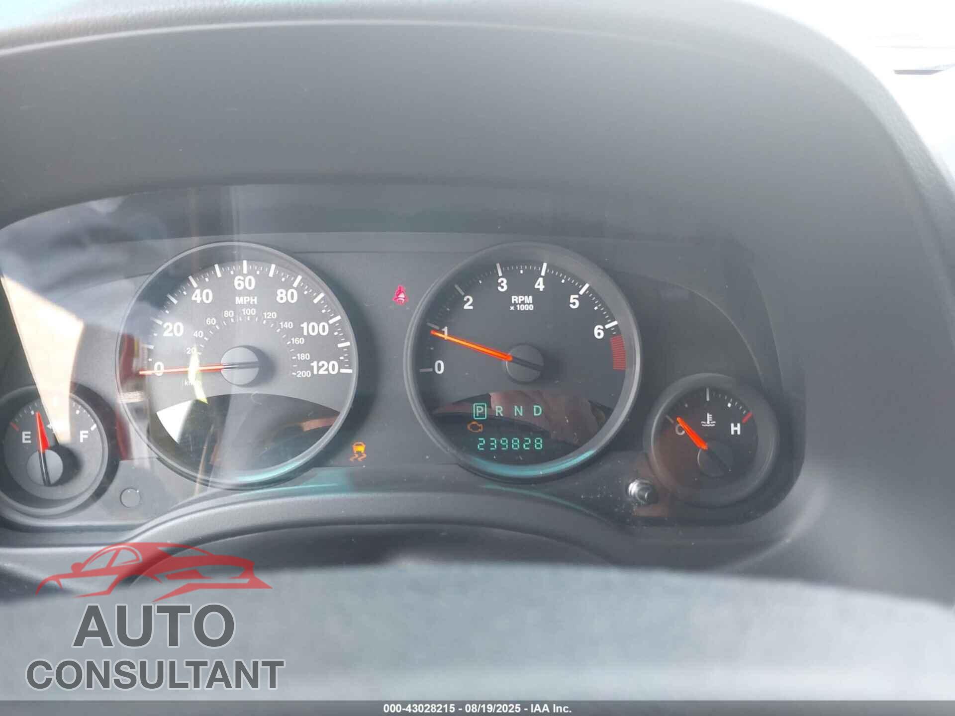 JEEP COMPASS 2010 - 1J4NT1FA3AD621790
