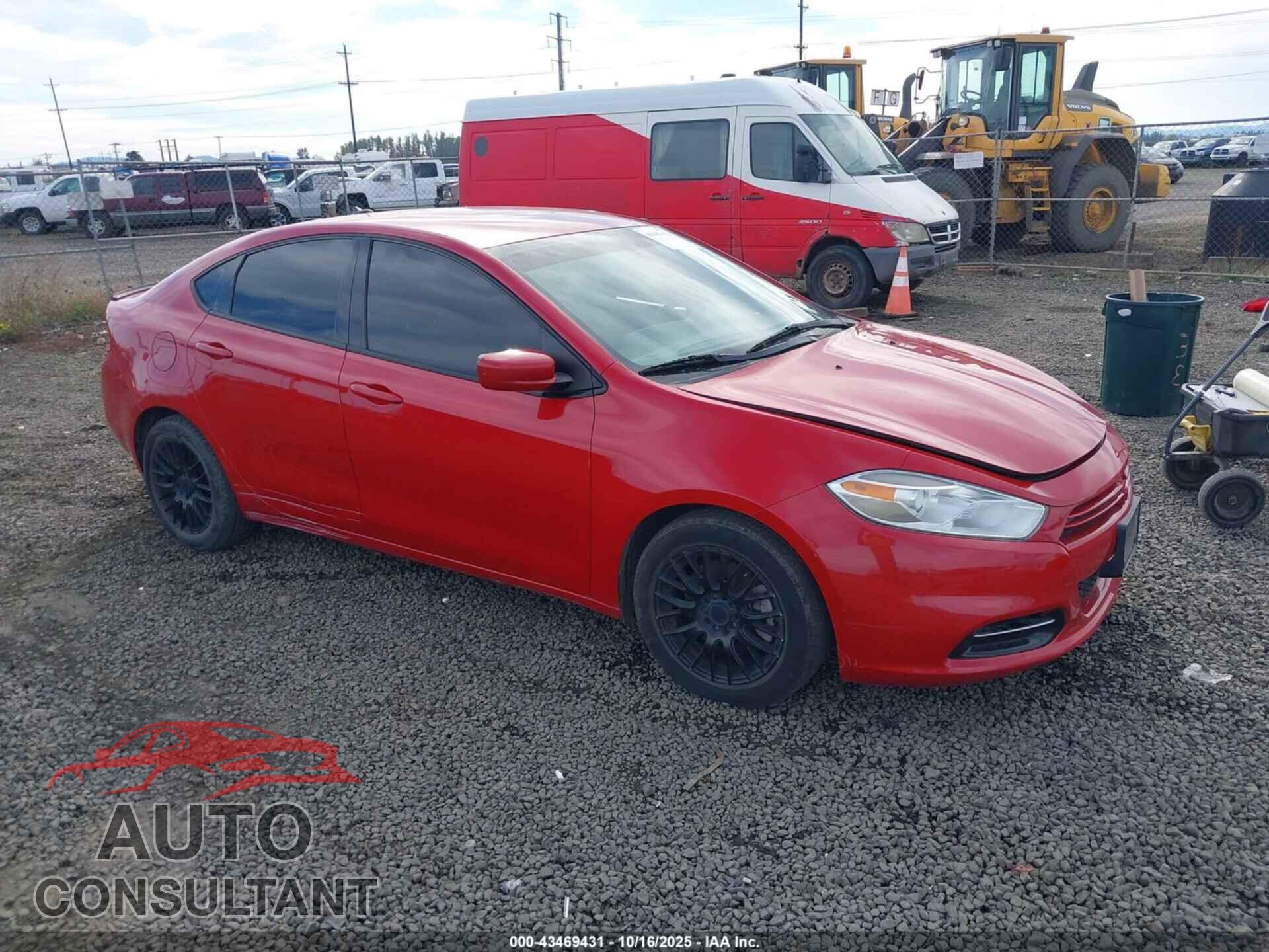 DODGE DART 2014 - 1C3CDFAA1ED791140