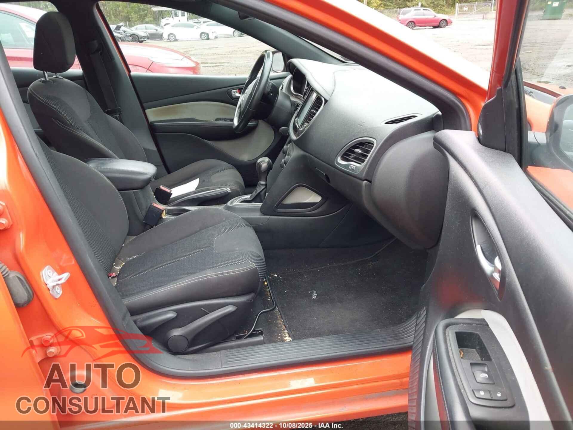 DODGE DART 2015 - 1C3CDFBBXFD311282