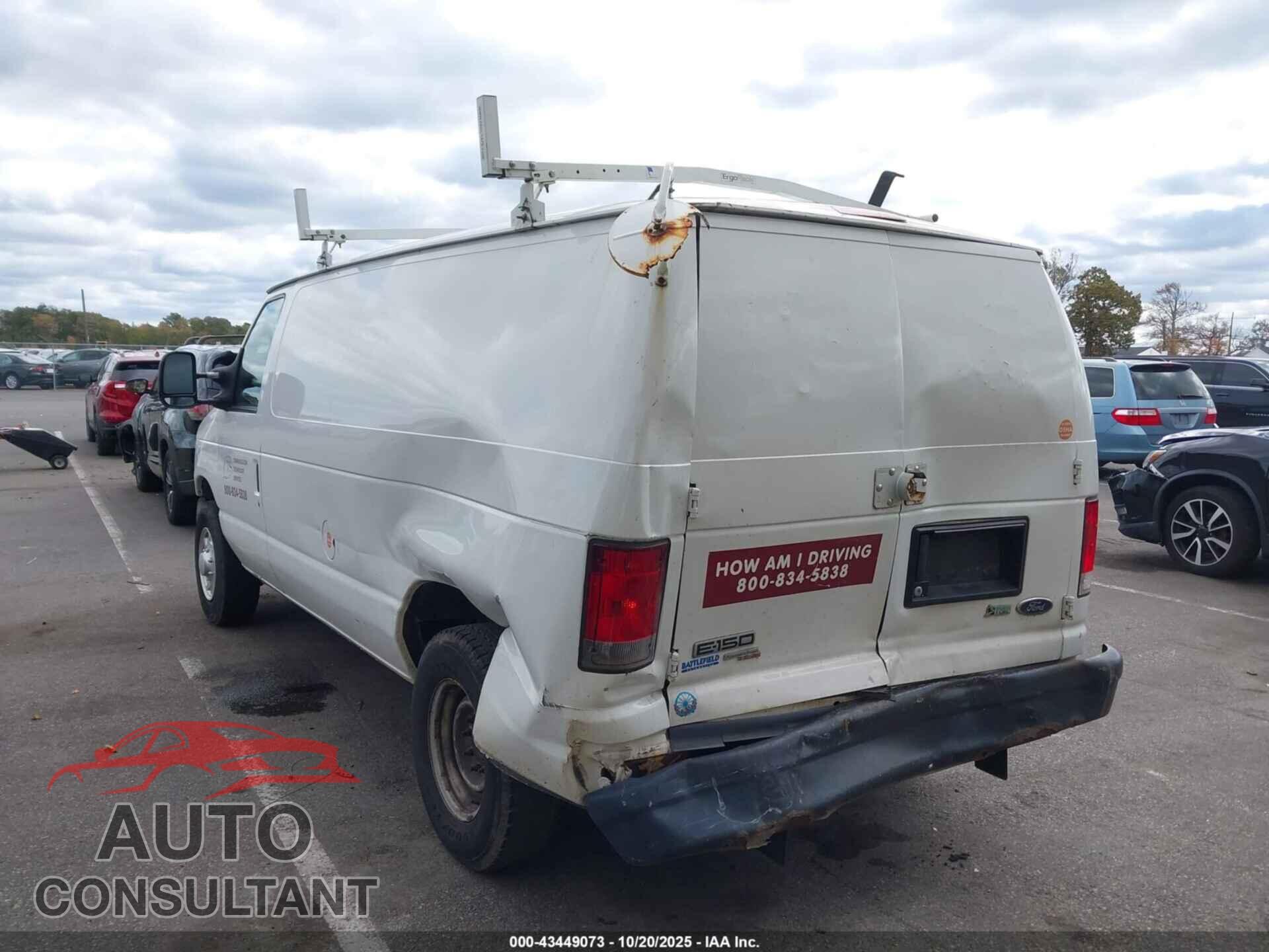 FORD E-150 2013 - 1FTNE1EW8DDB12120