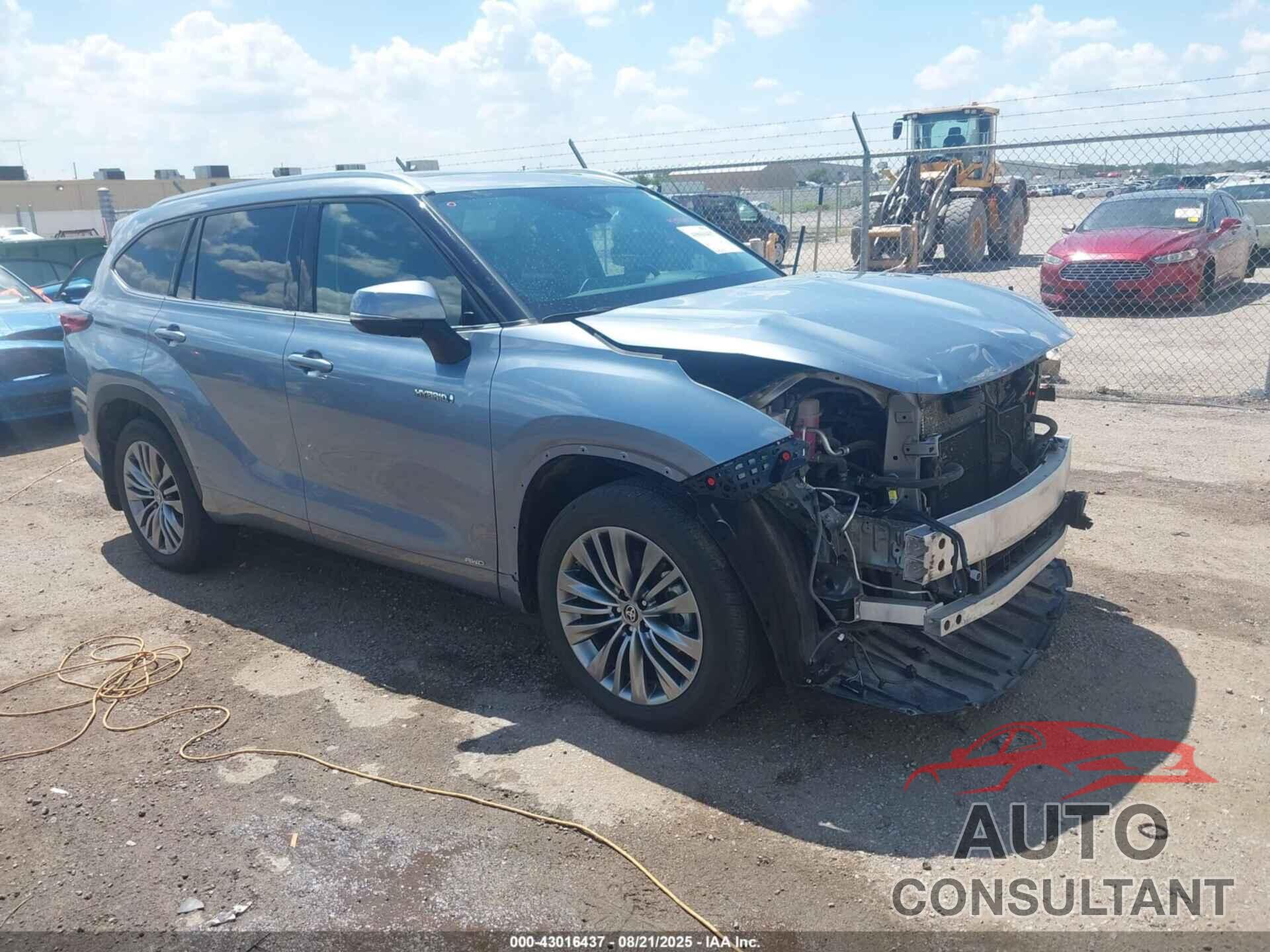 TOYOTA HIGHLANDER 2021 - 5TDEBRCH5MS019667