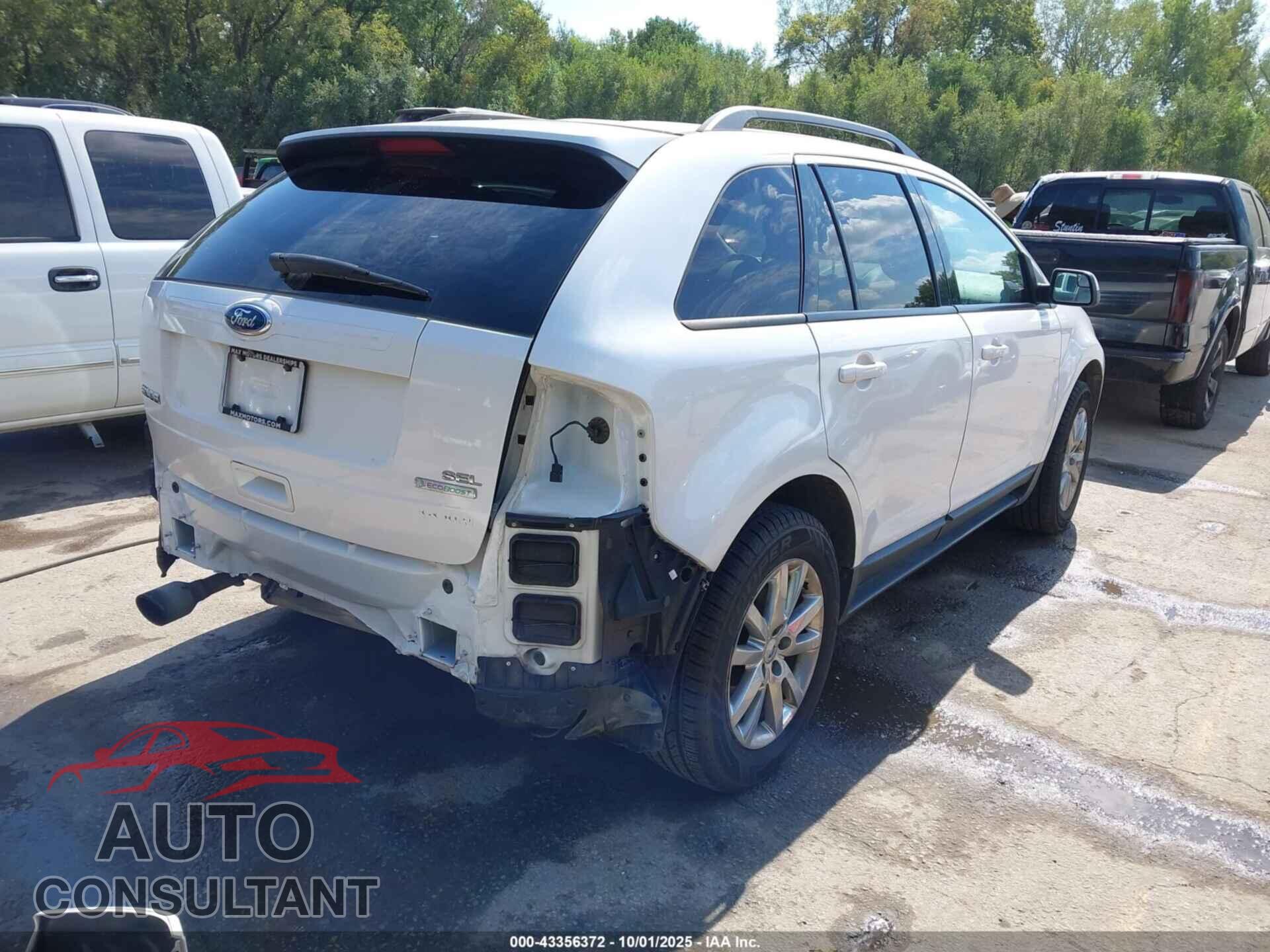 FORD EDGE 2012 - 2FMDK3J91CBA27085
