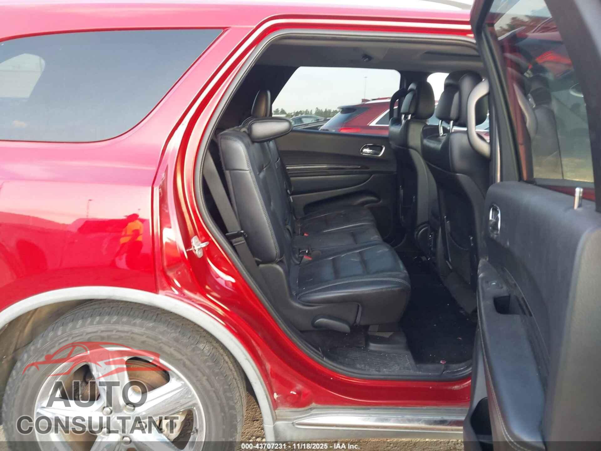 DODGE DURANGO 2011 - 1D4SD5GT7BC592687