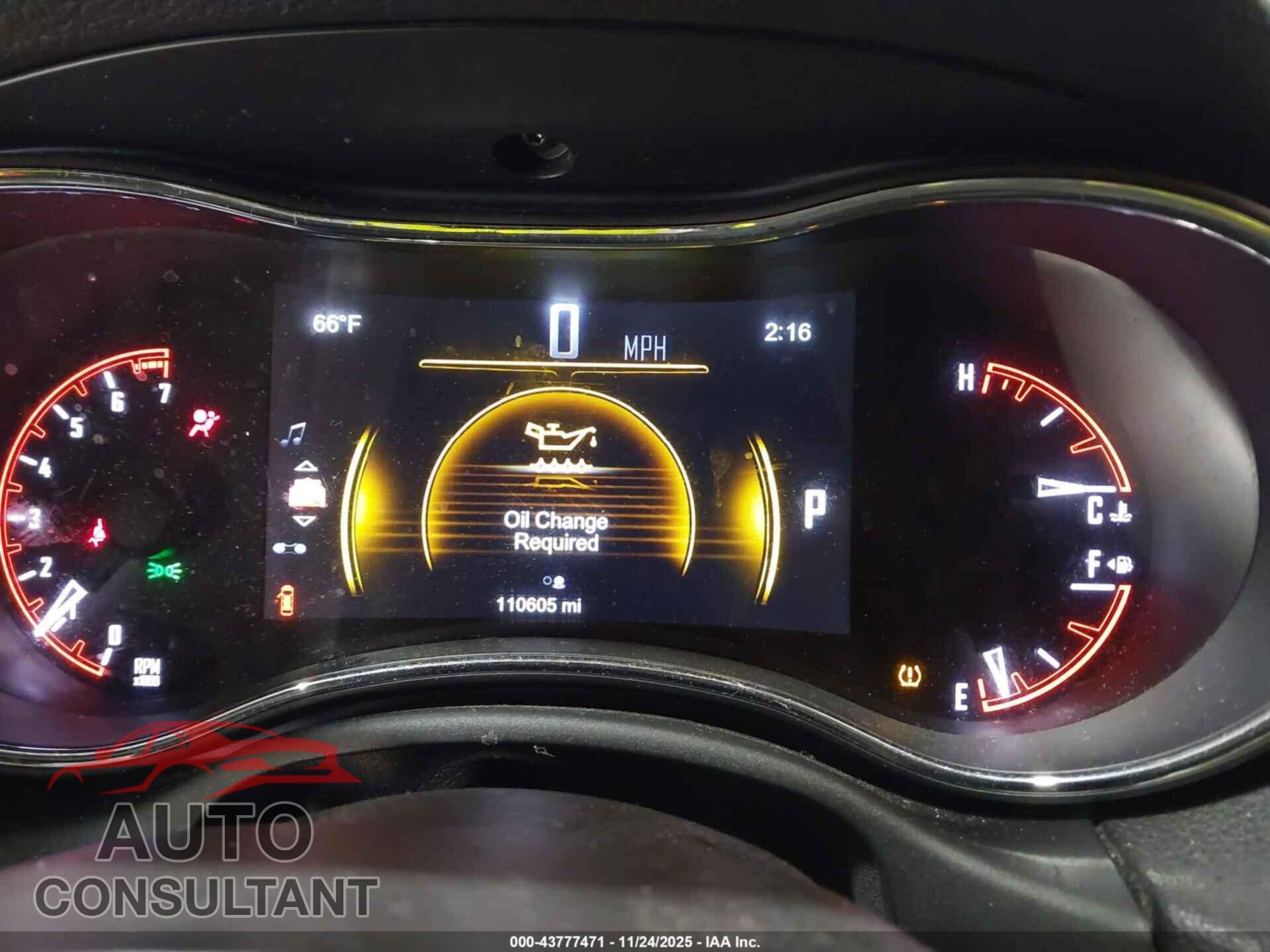 DODGE DURANGO 2014 - 1C4RDJAG4EC378227