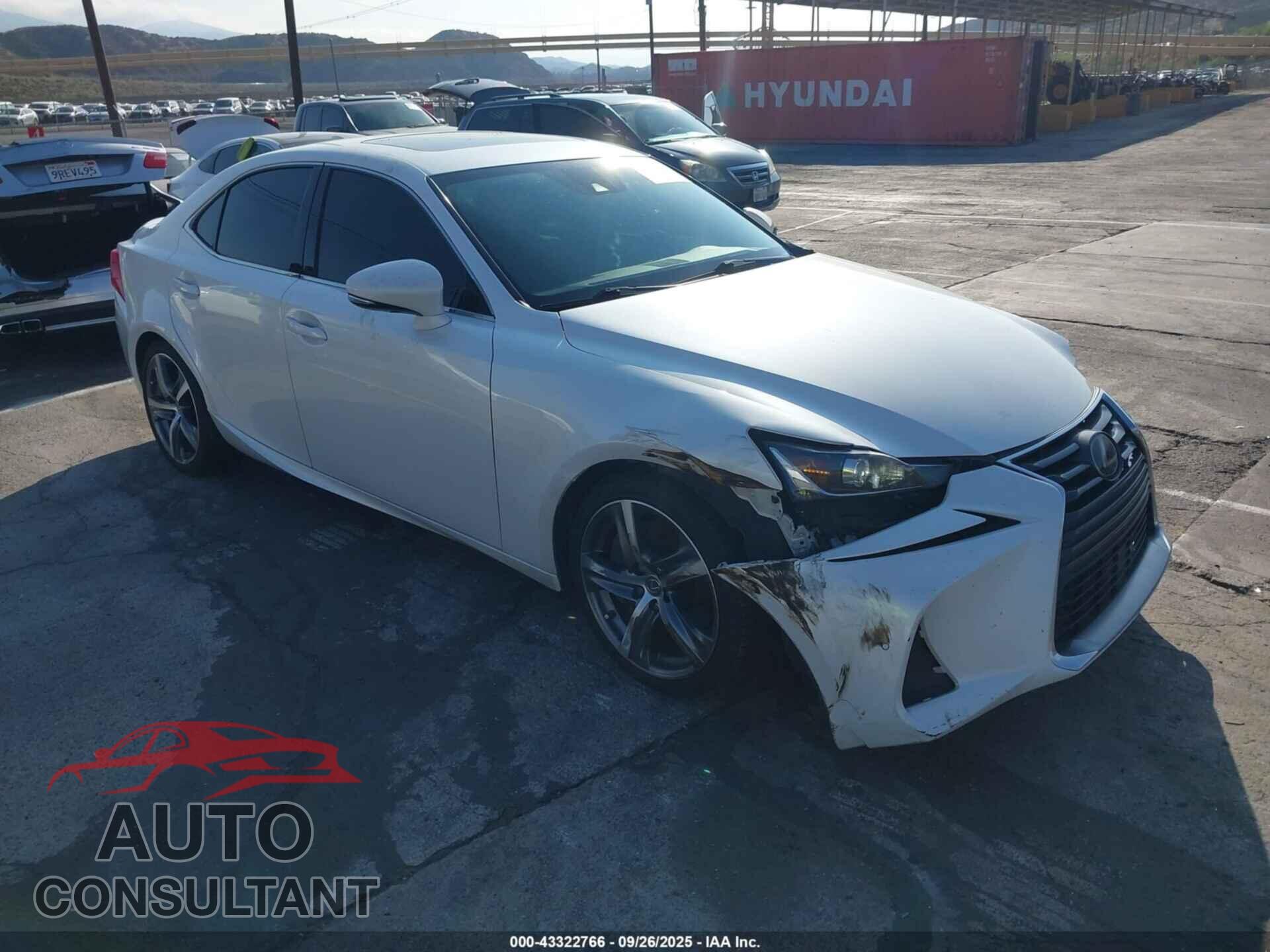 LEXUS IS 200T 2017 - JTHBA1D25H5045455