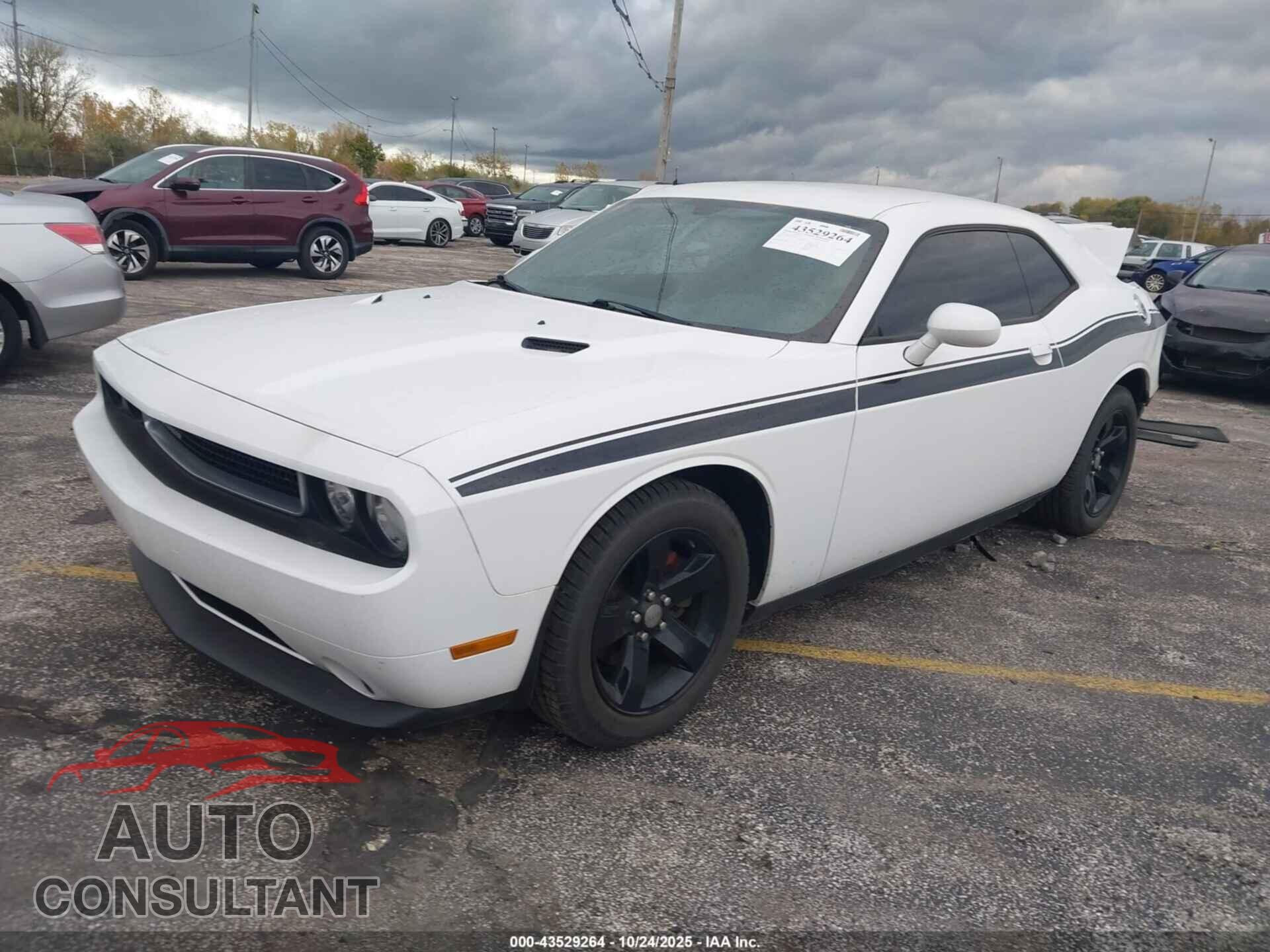 DODGE CHALLENGER 2012 - 2C3CDYAG5CH101308