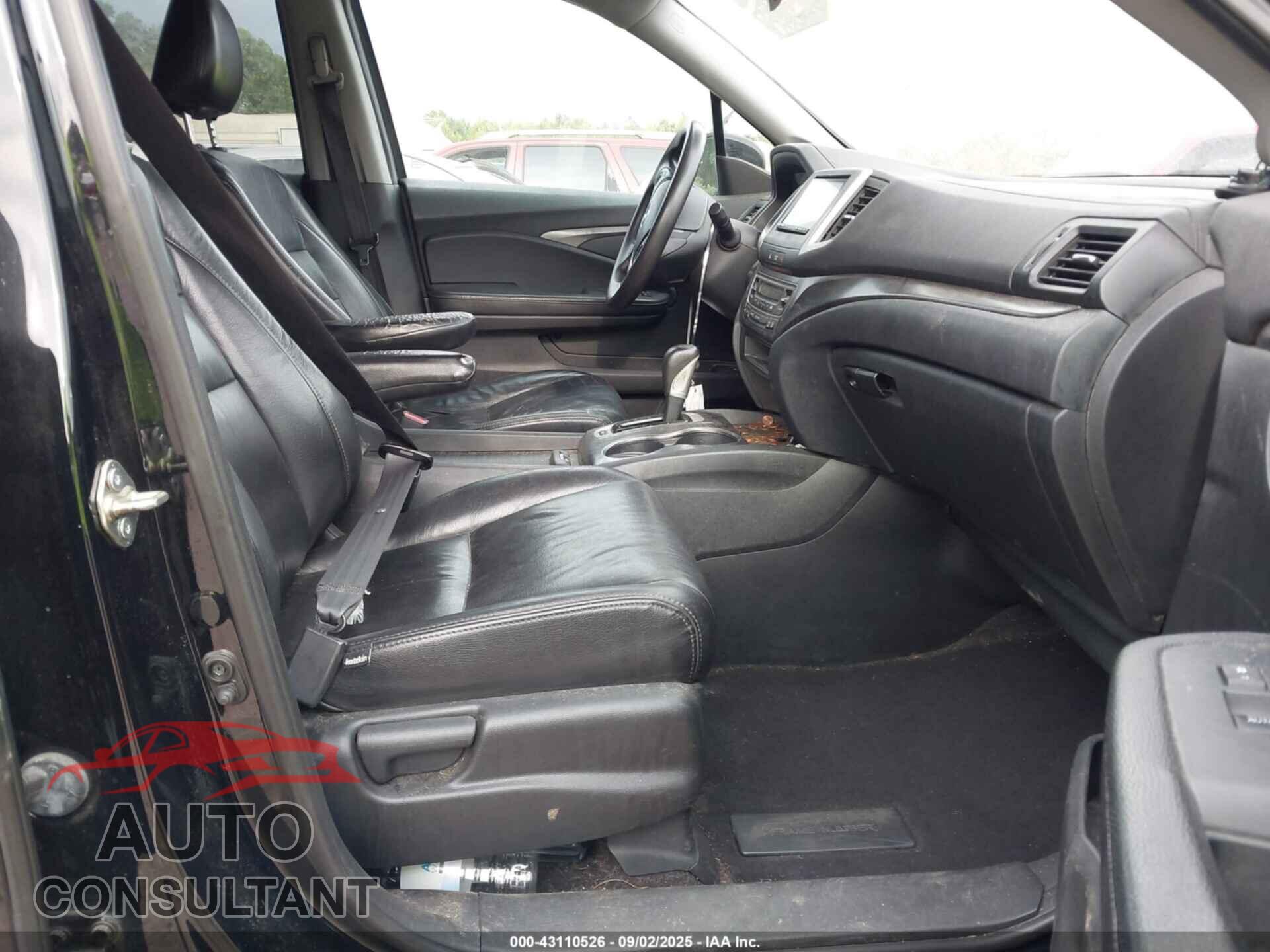 HONDA RIDGELINE 2017 - 5FPYK2F11HB003681