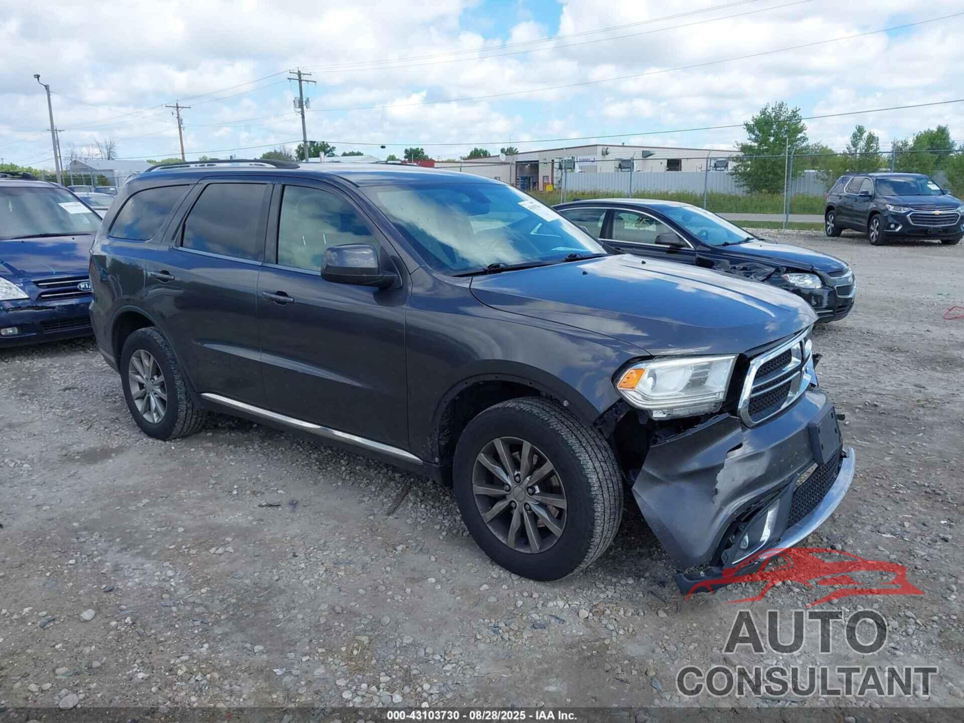 DODGE DURANGO 2018 - 1C4RDJAG6JC395072