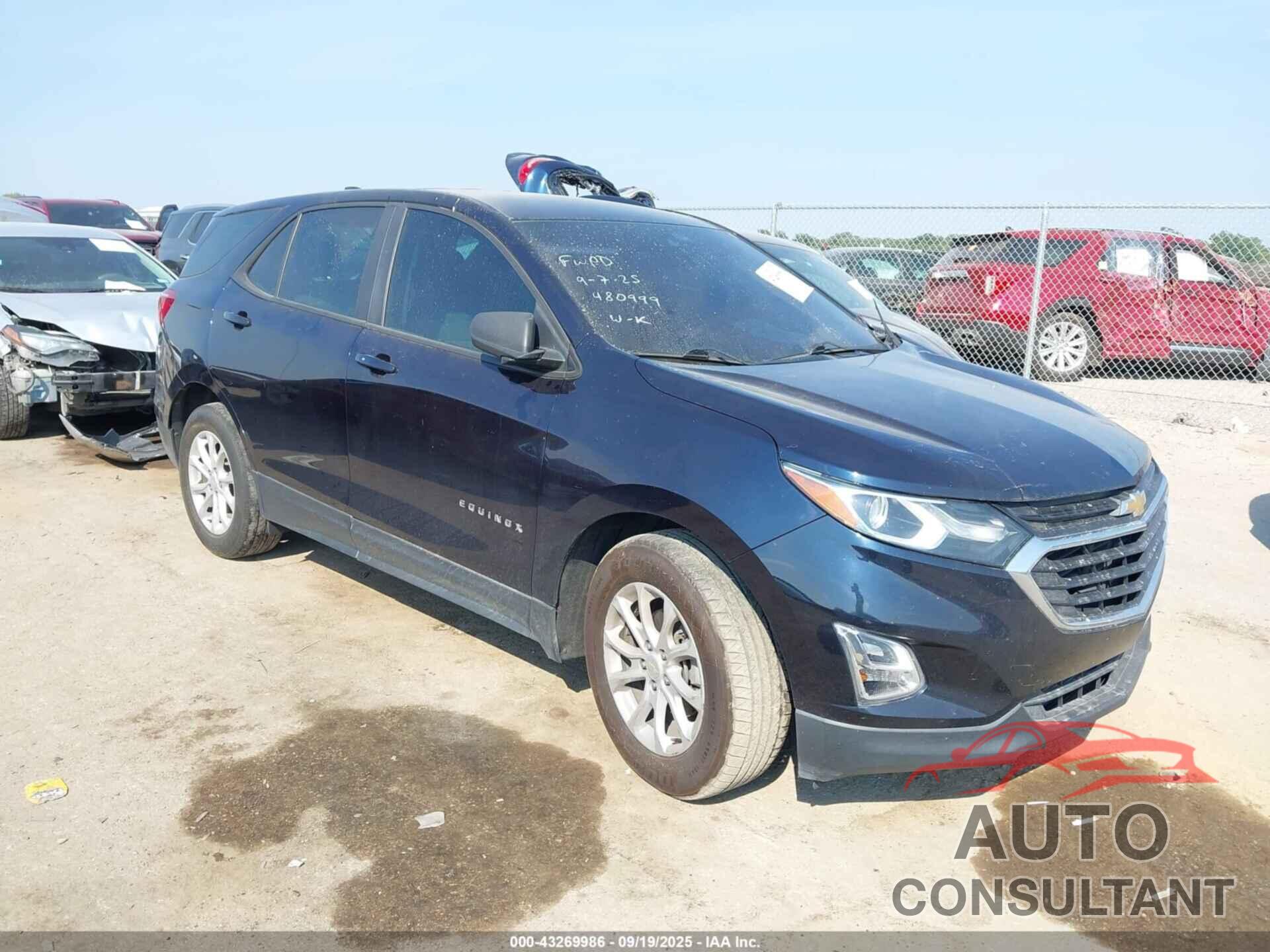 CHEVROLET EQUINOX 2020 - 3GNAXHEV7LS606614