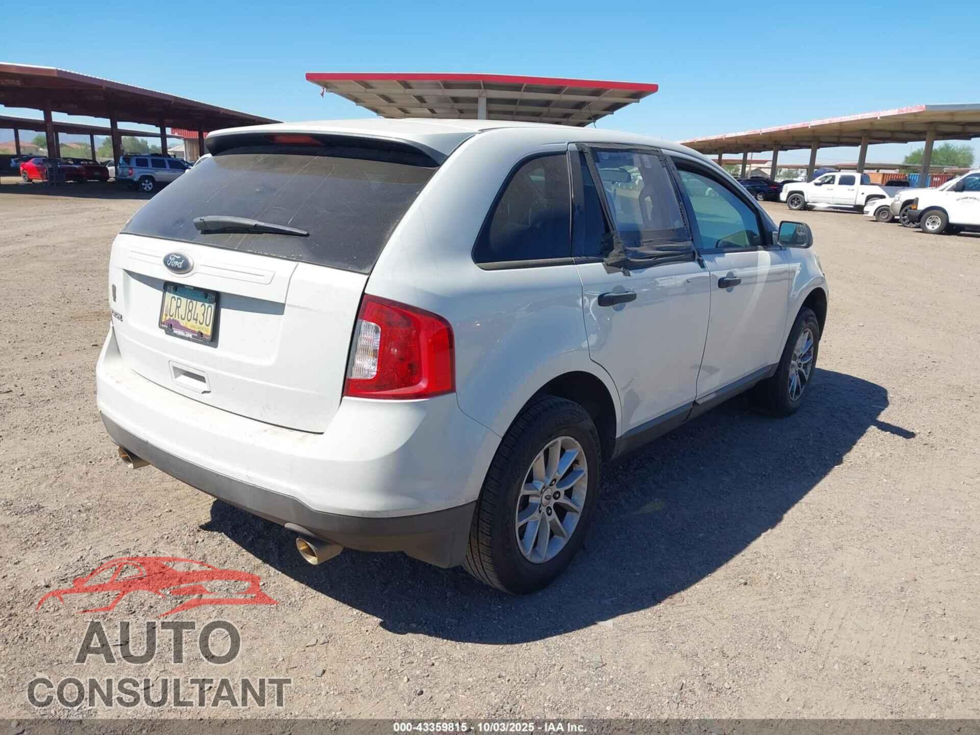 FORD EDGE 2013 - 2FMDK3GC3DBB45417