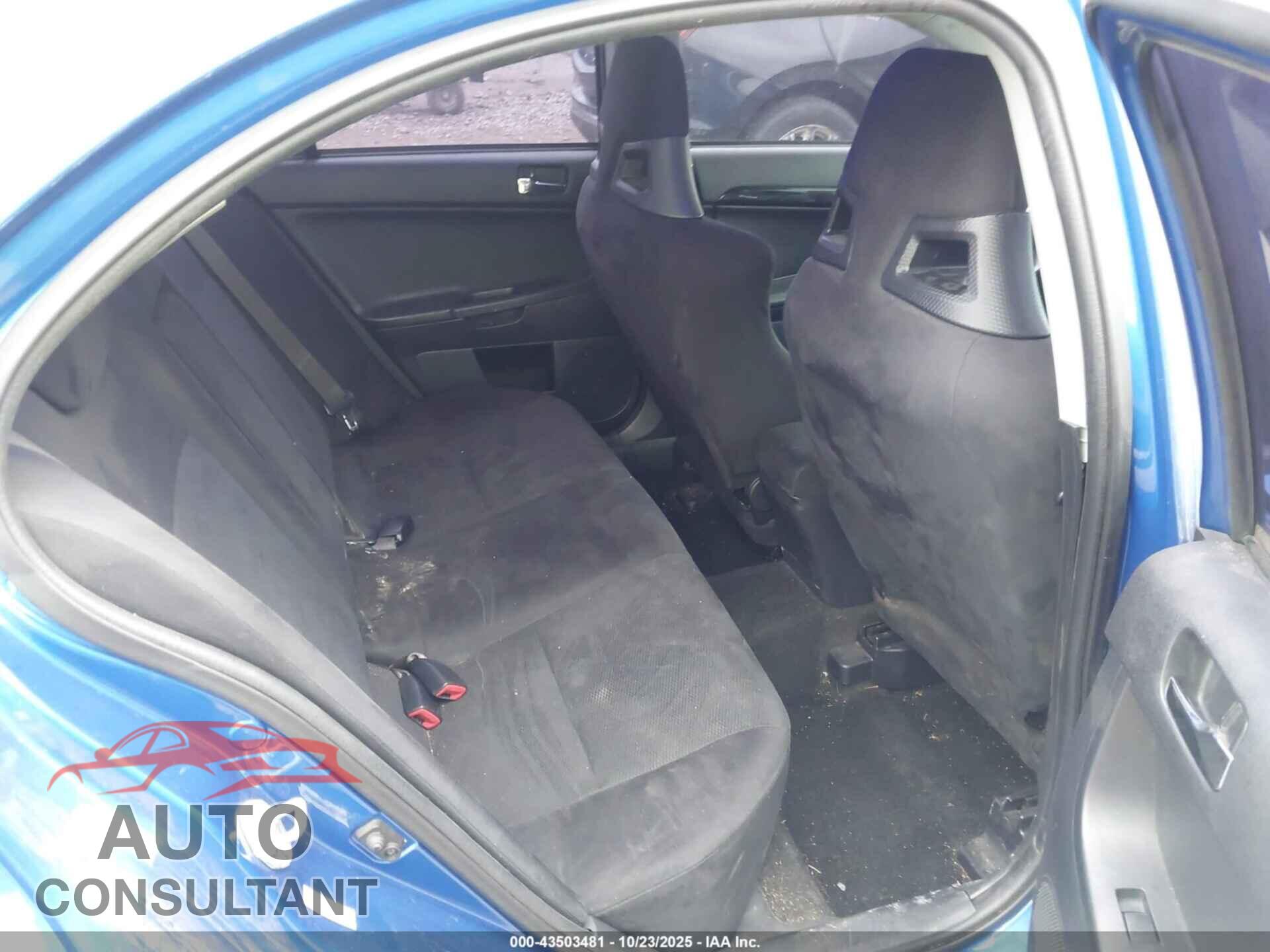 MITSUBISHI LANCER EVOLUTION 2012 - JA32W8FV6CU028552