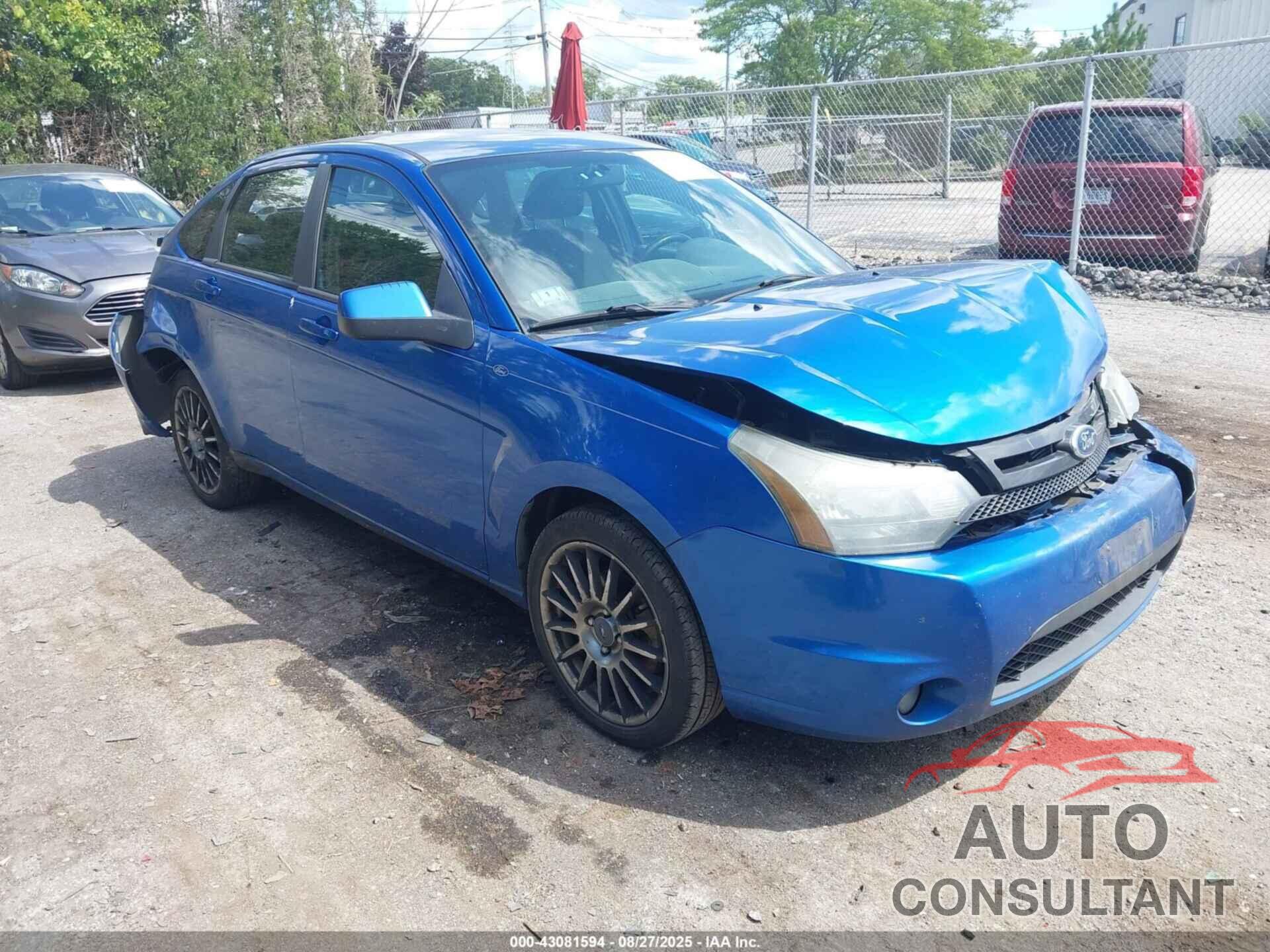 FORD FOCUS 2011 - 1FAHP3GNXBW172236