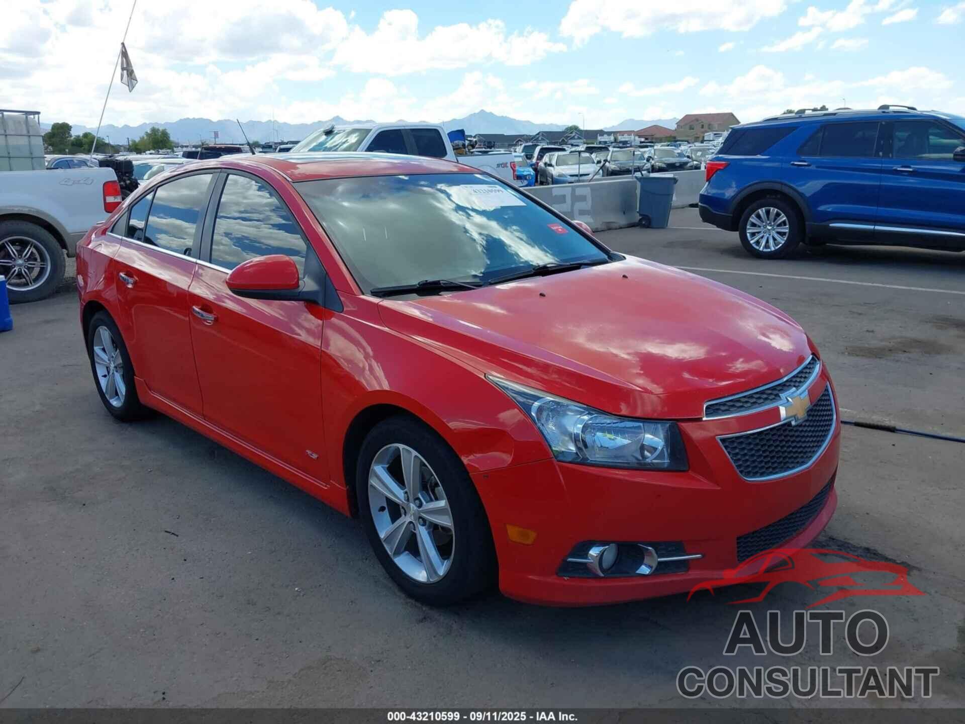 CHEVROLET CRUZE 2012 - 1G1PG5SC4C7335149