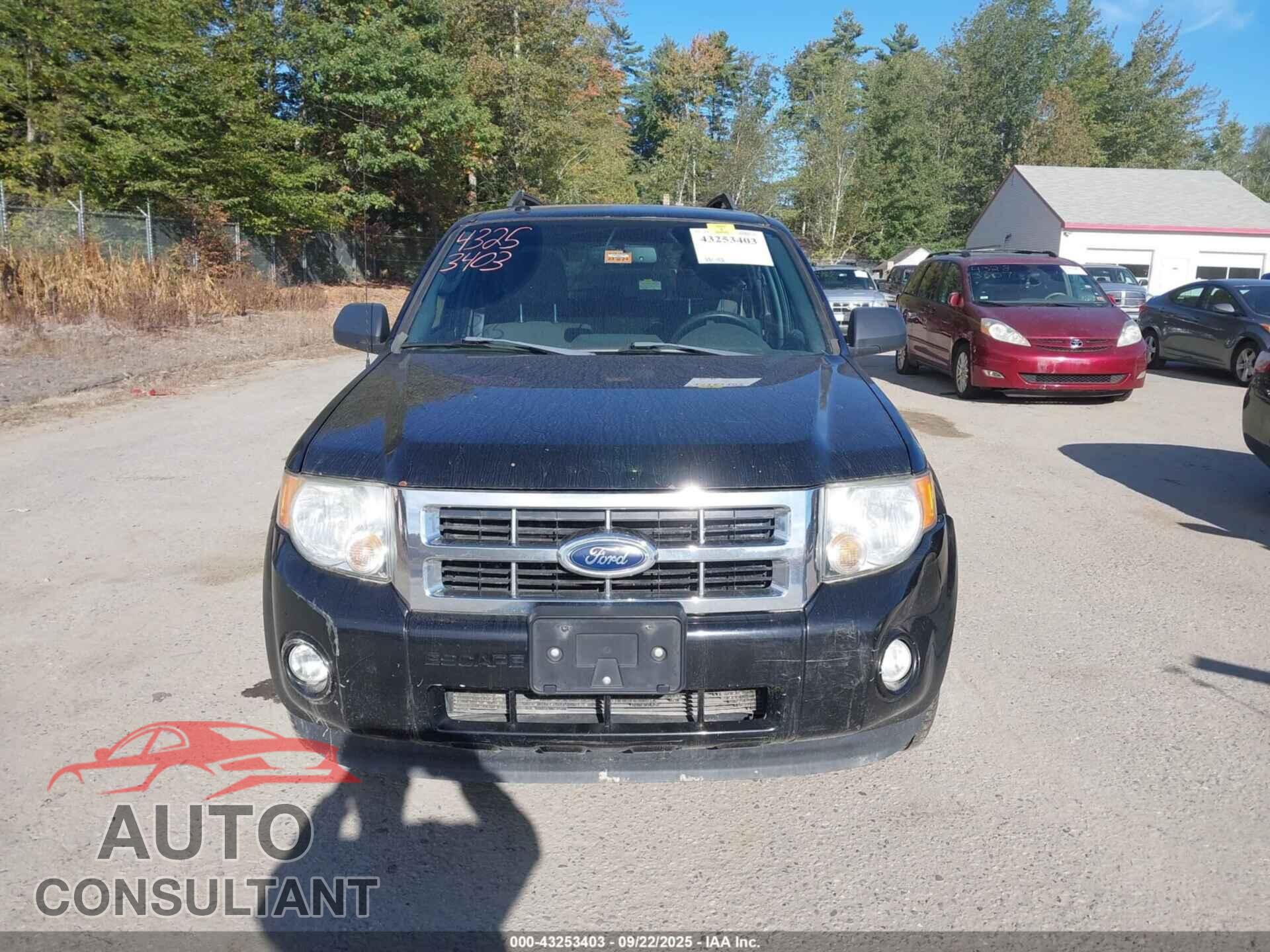 FORD ESCAPE 2012 - 1FMCU9D75CKB60604