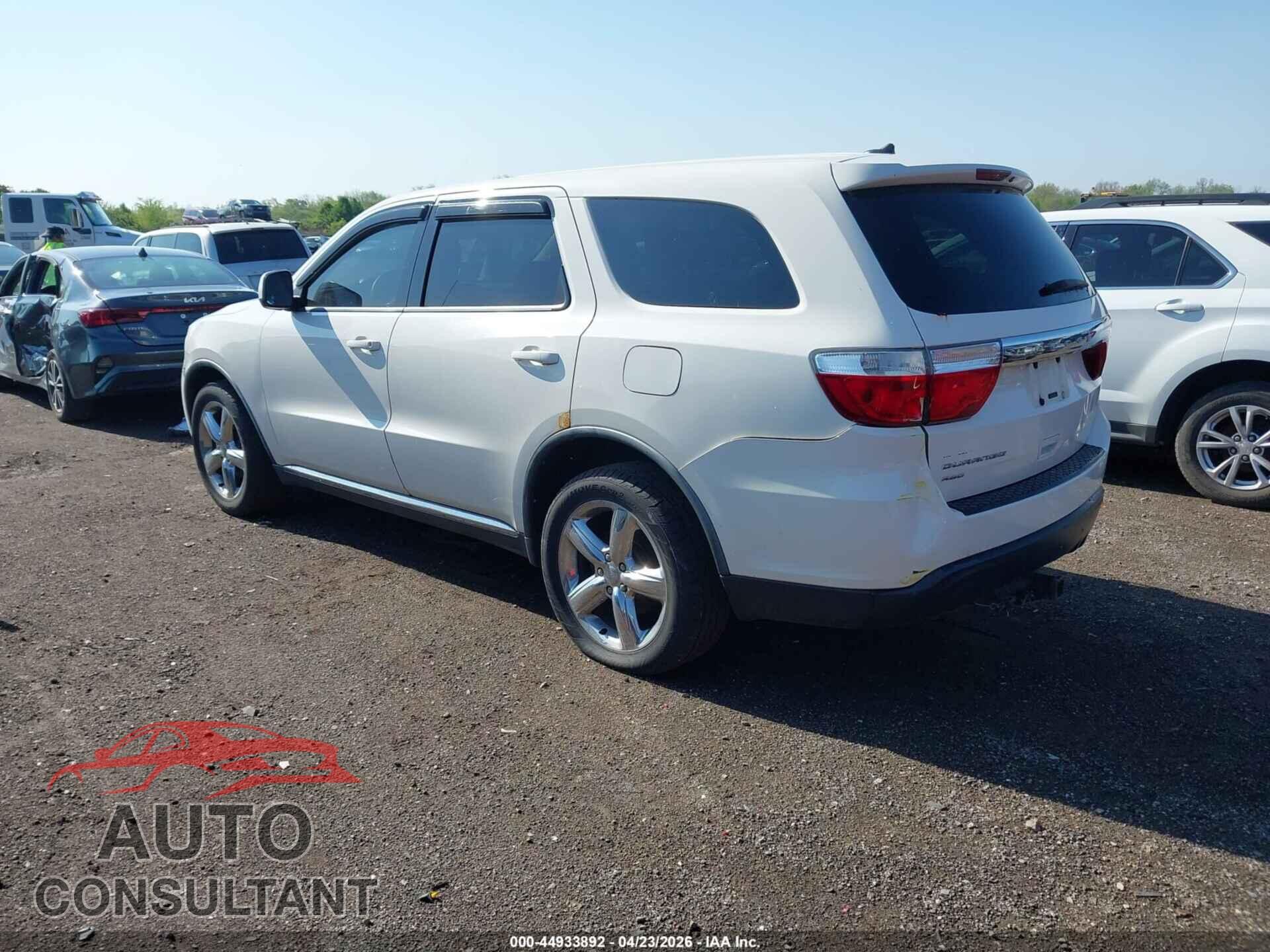DODGE DURANGO 2011 - 1D4RE2GG0BC730955