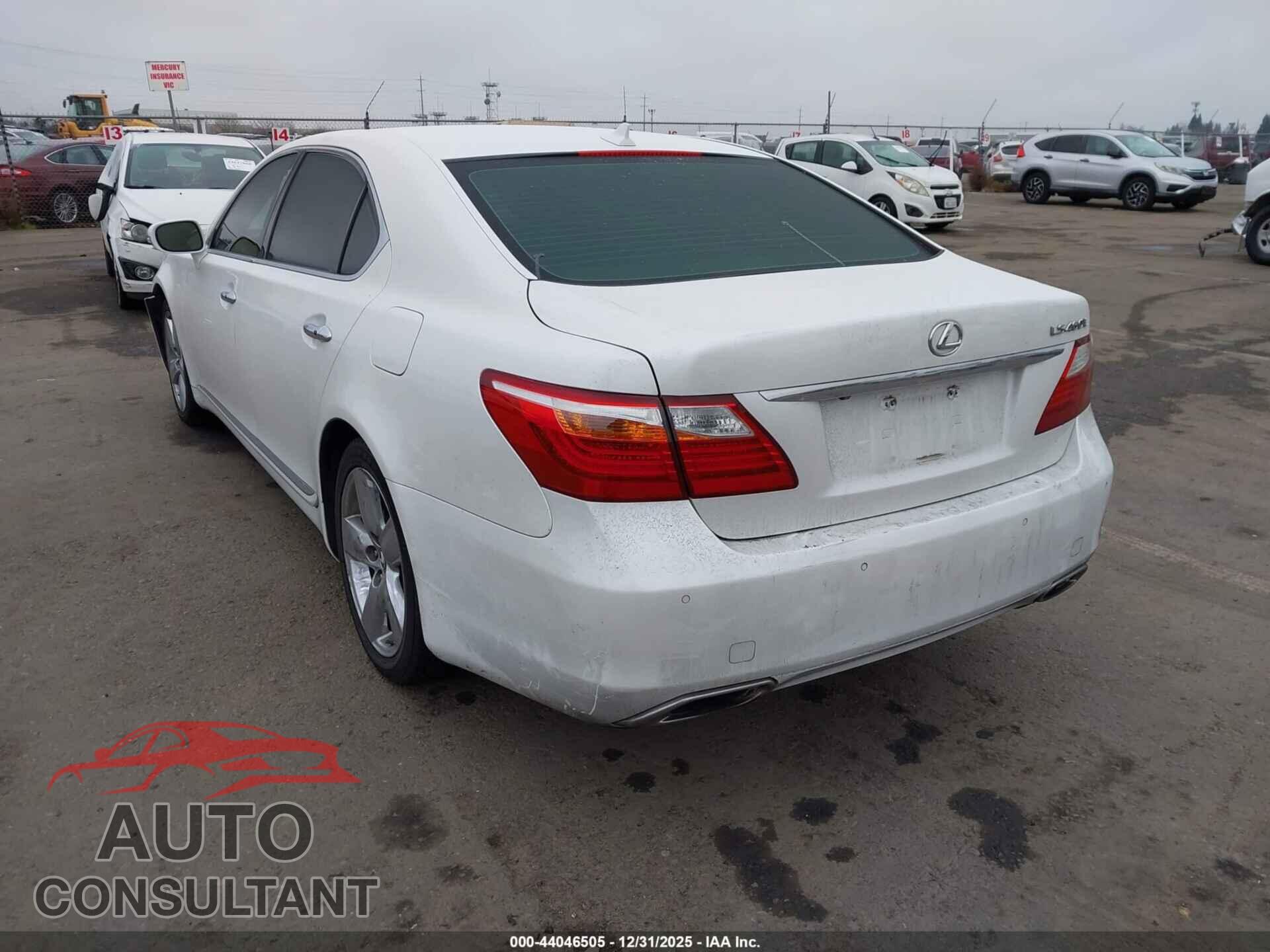 LEXUS LS 460 2012 - JTHGL5EF8C5045404