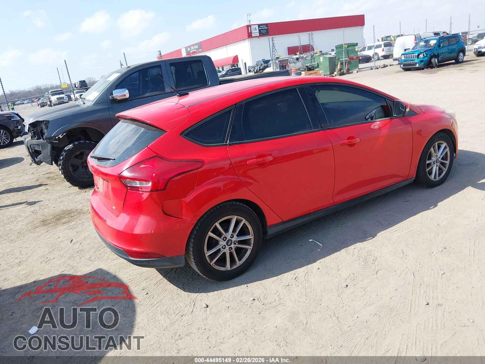FORD FOCUS 2017 - 1FADP3K23HL248174