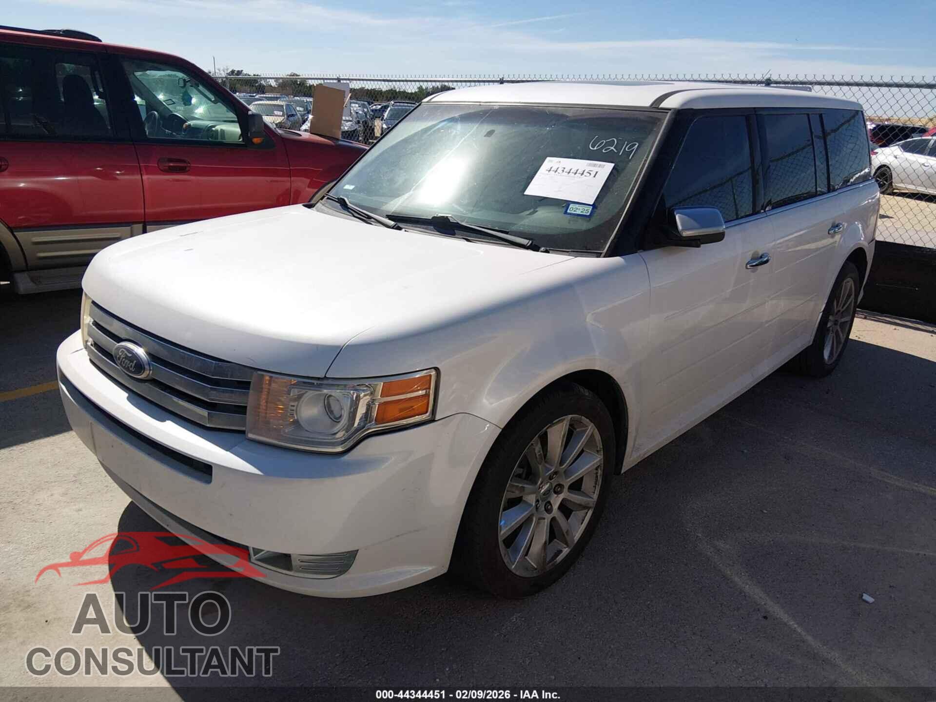 FORD FLEX 2011 - 2FMGK5DC9BBD36219