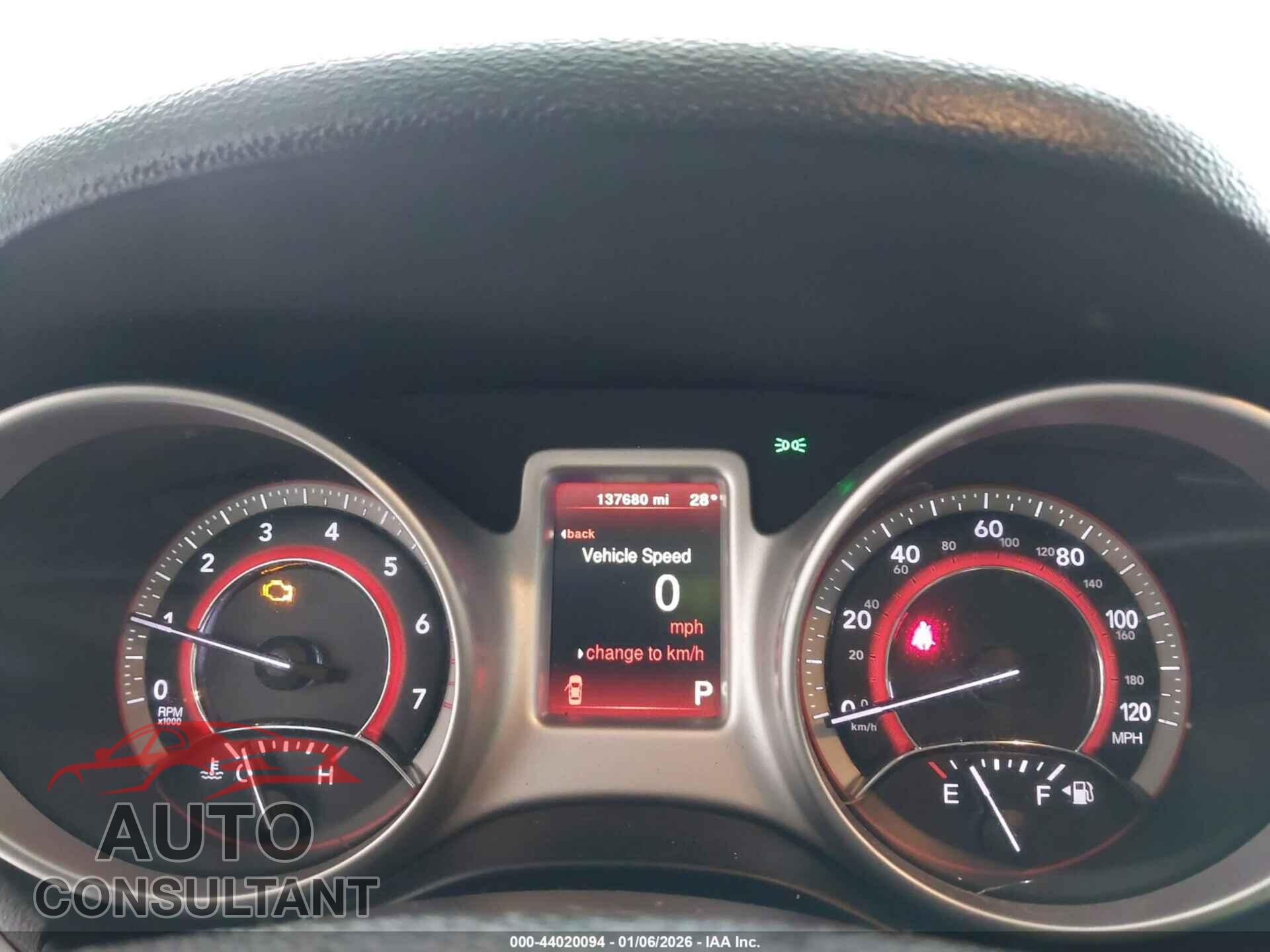 DODGE JOURNEY 2017 - 3C4PDCAB9HT708153