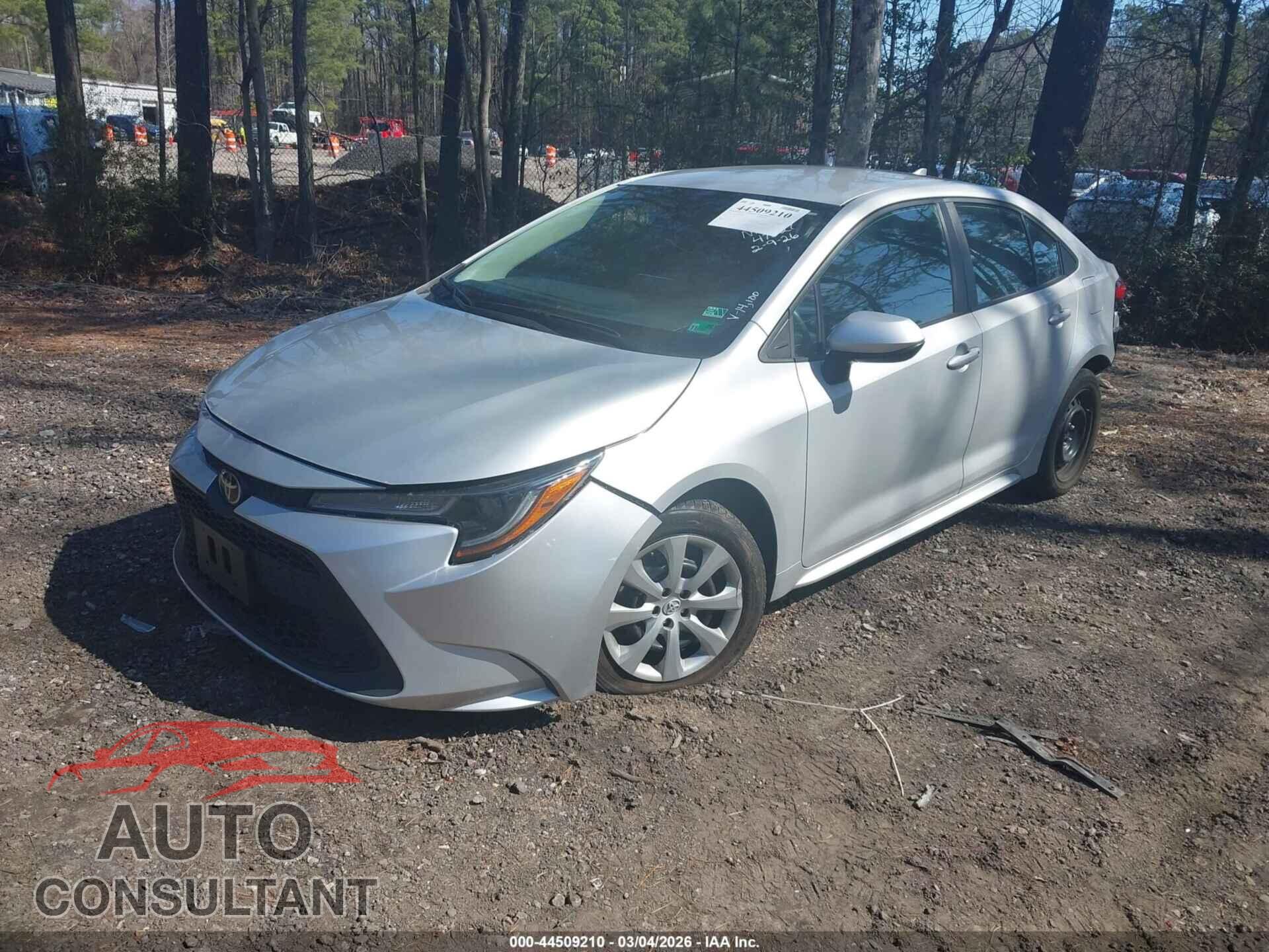 TOYOTA COROLLA 2022 - 5YFEPMAE0NP347327