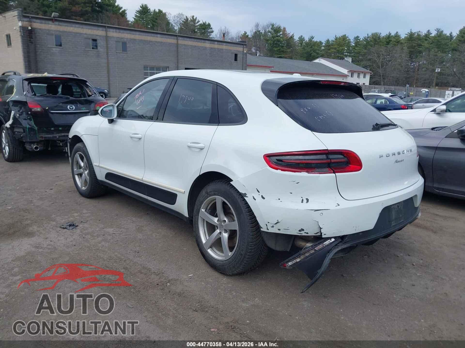 PORSCHE MACAN 2017 - WP1AA2A5XHLB05855