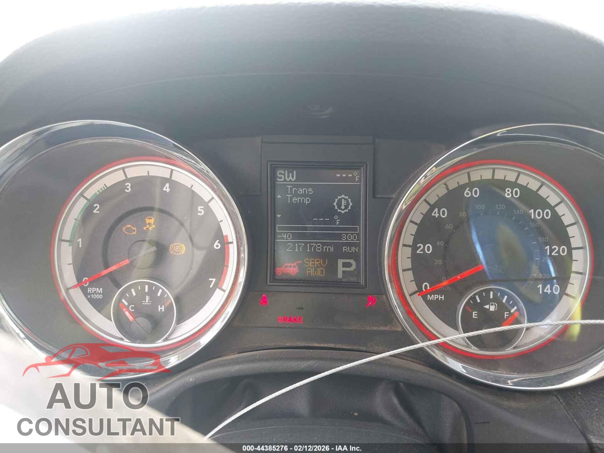 DODGE DURANGO 2012 - 1C4SDJFT7CC361426