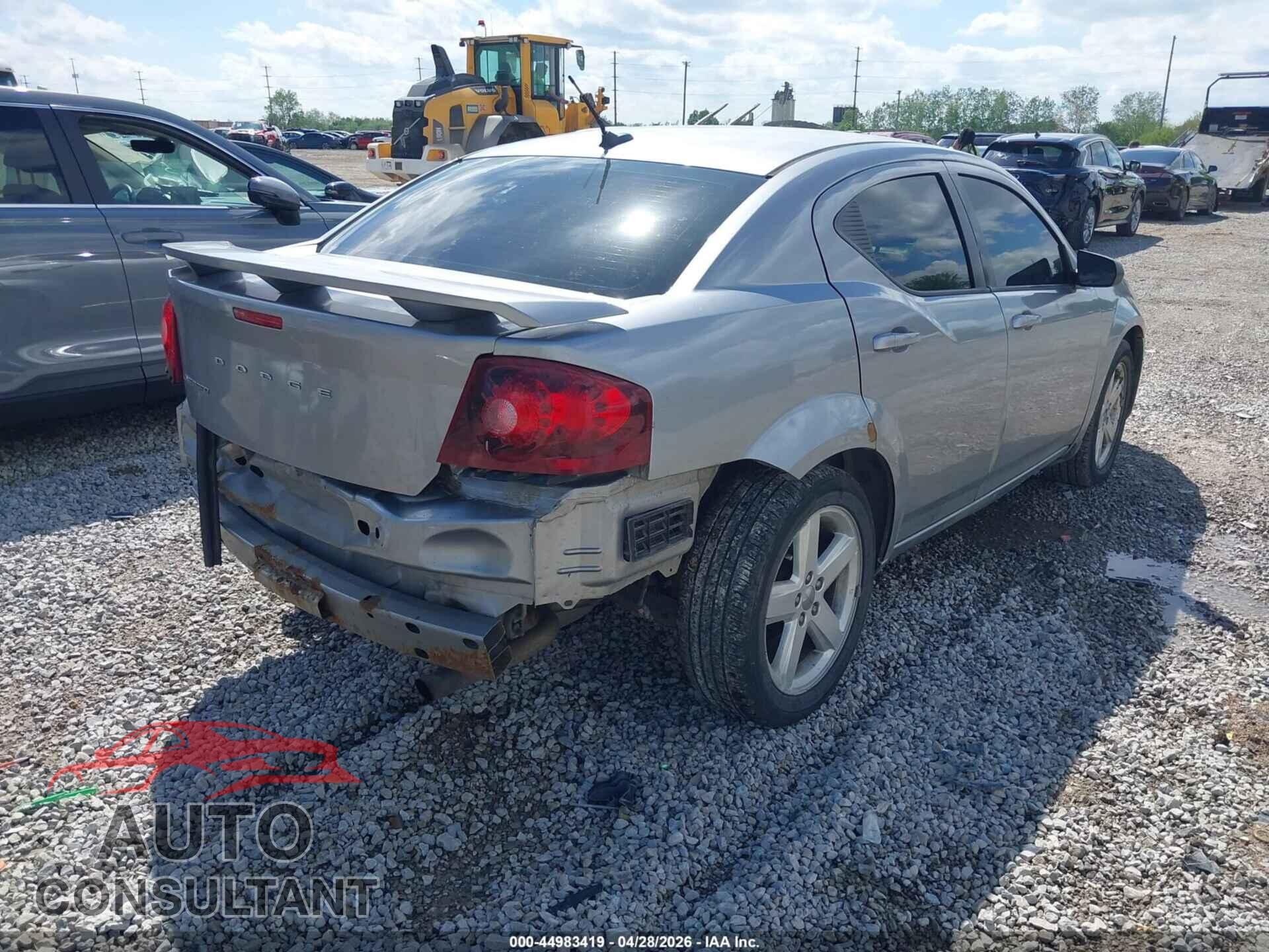 DODGE AVENGER 2013 - 1C3CDZAB5DN519063