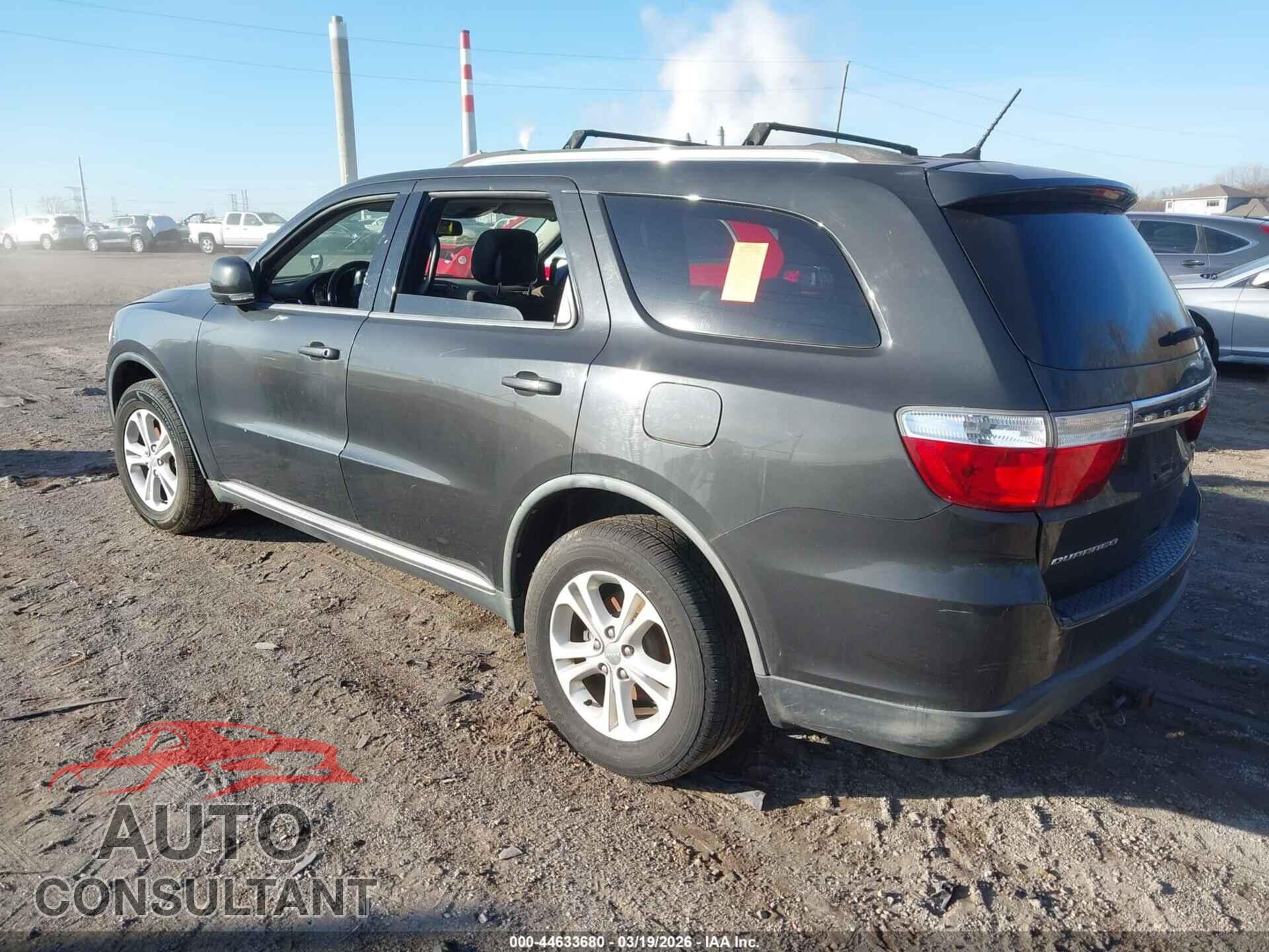 DODGE DURANGO 2011 - 1D4RD4GG8BC730460