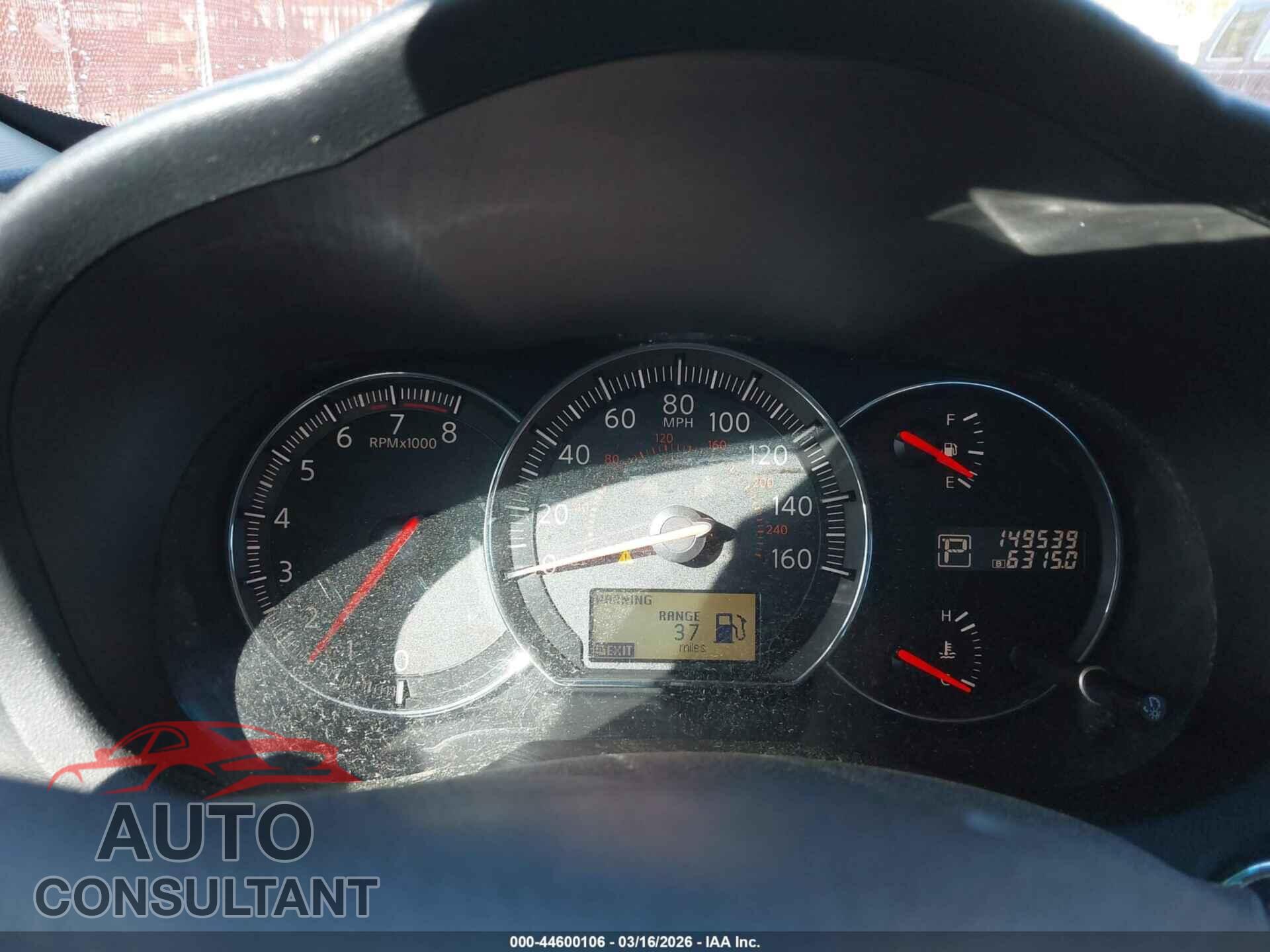 NISSAN MAXIMA 2013 - 1N4AA5AP9DC809727