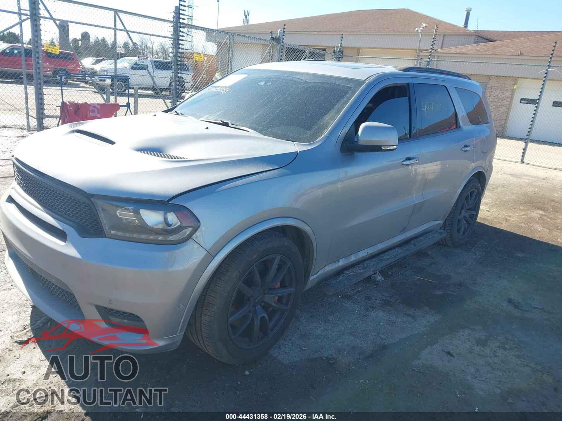 DODGE DURANGO 2018 - 1C4SDJGJ9JC201669