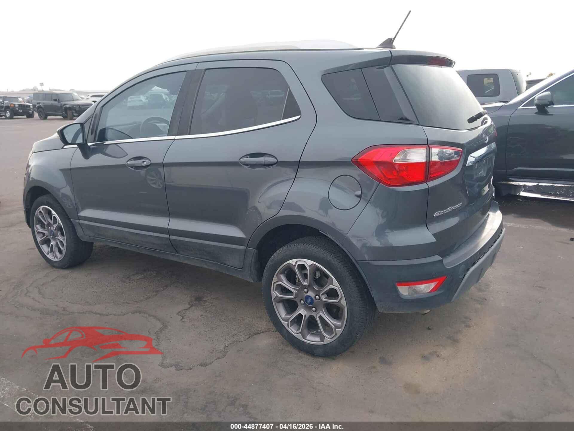 FORD ECOSPORT 2020 - MAJ6S3KL5LC339679