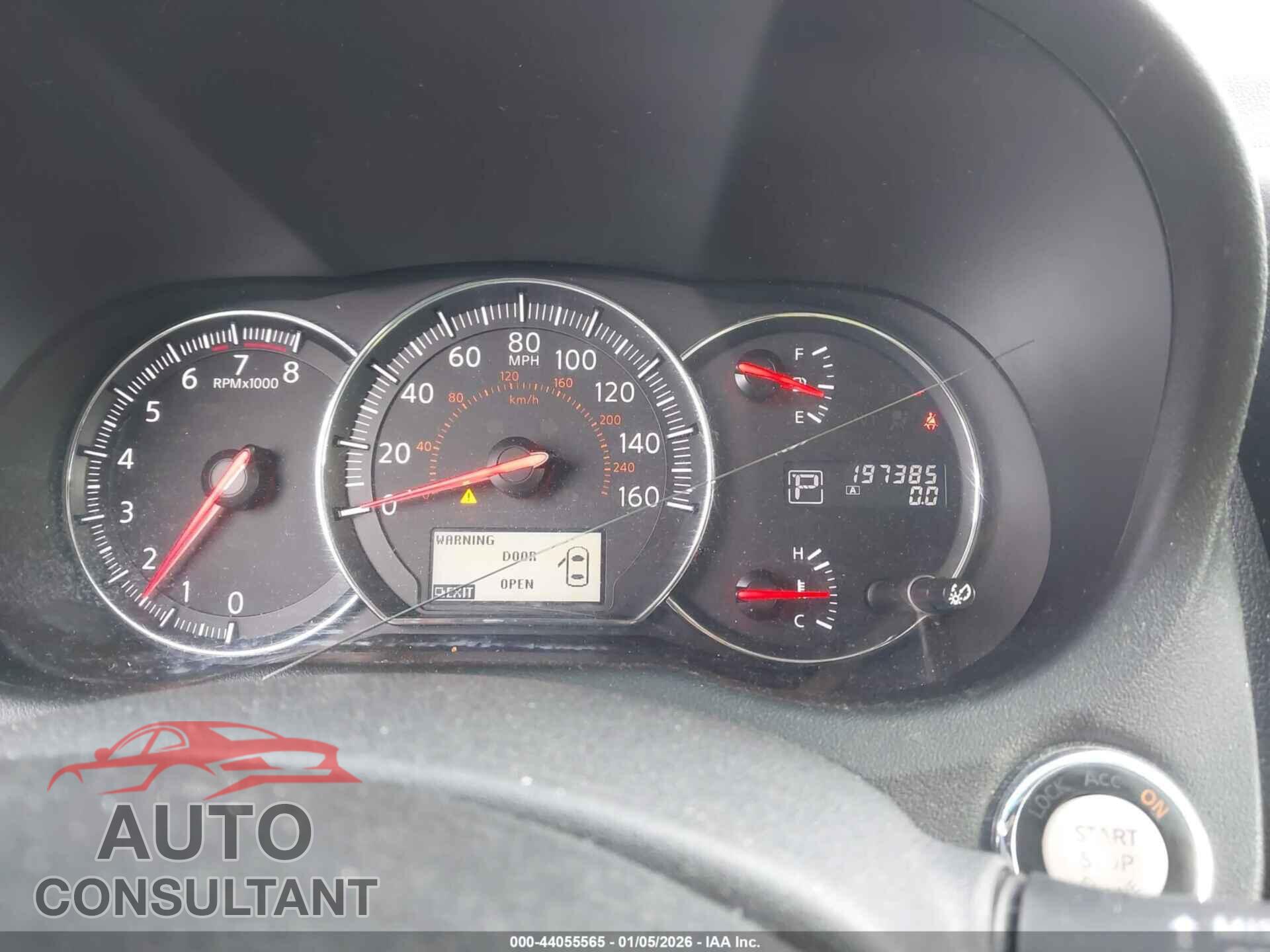 NISSAN MAXIMA 2012 - 1N4AA5AP4CC846294