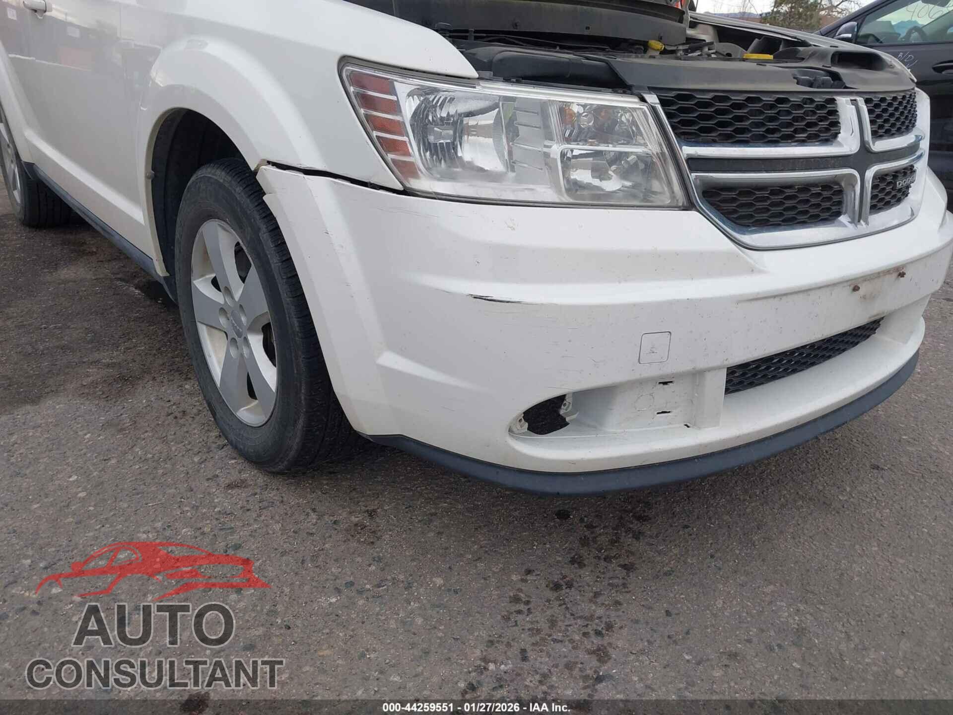 DODGE JOURNEY 2013 - 3C4PDCAB7DT537350