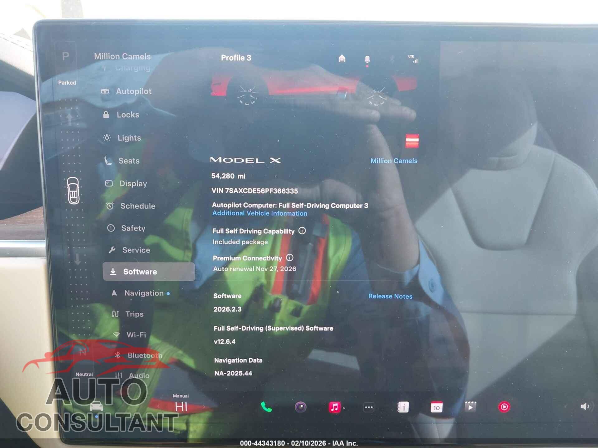 TESLA MODEL X 2023 - 7SAXCDE56PF366335