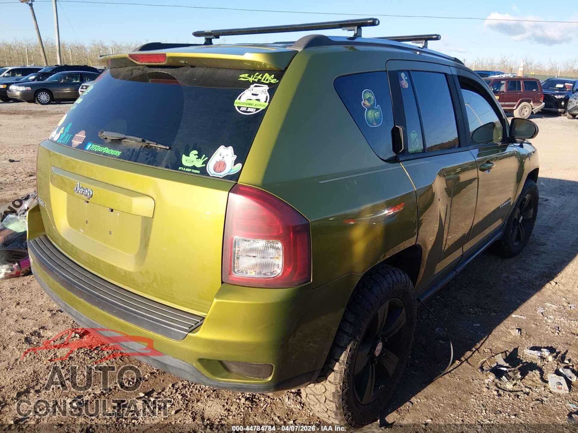 JEEP COMPASS 2012 - 1C4NJDBBXCD676185