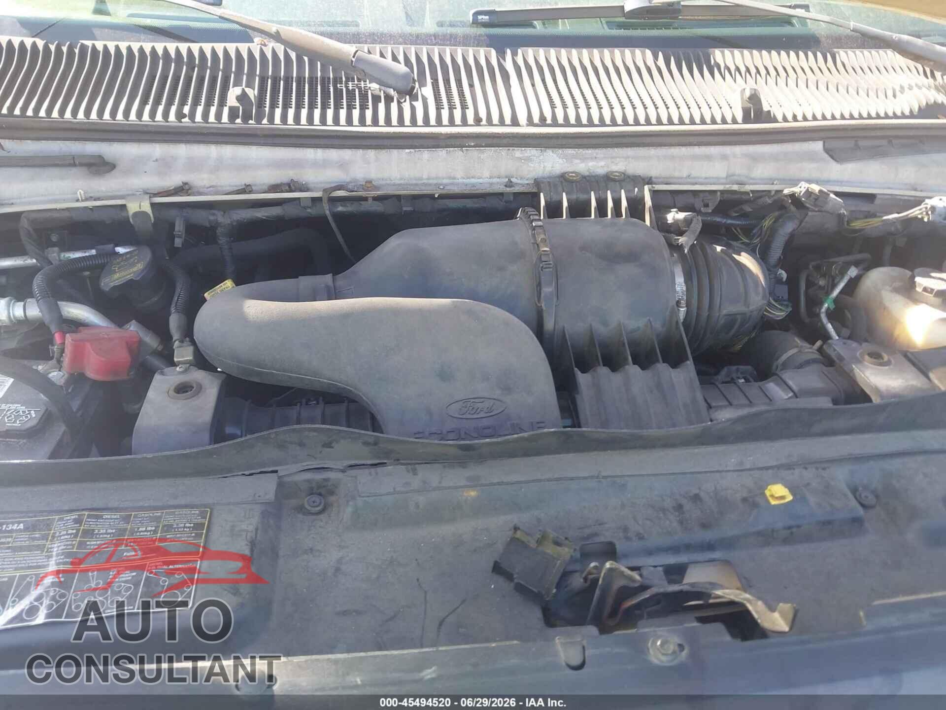 FORD E-450 CUTAWAY 2010 - 1FDXE4FL2ADA44502