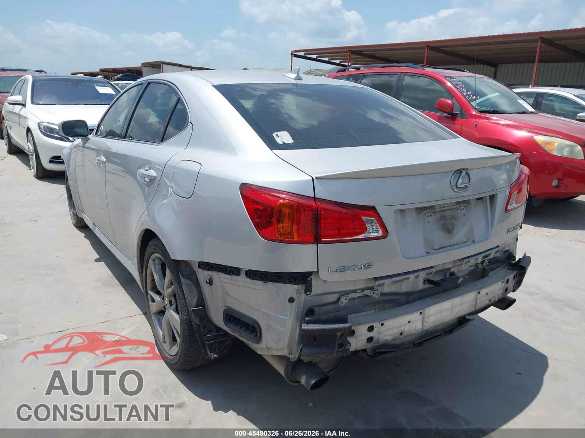 LEXUS IS 250 2010 - JTHBF5C26A5114881